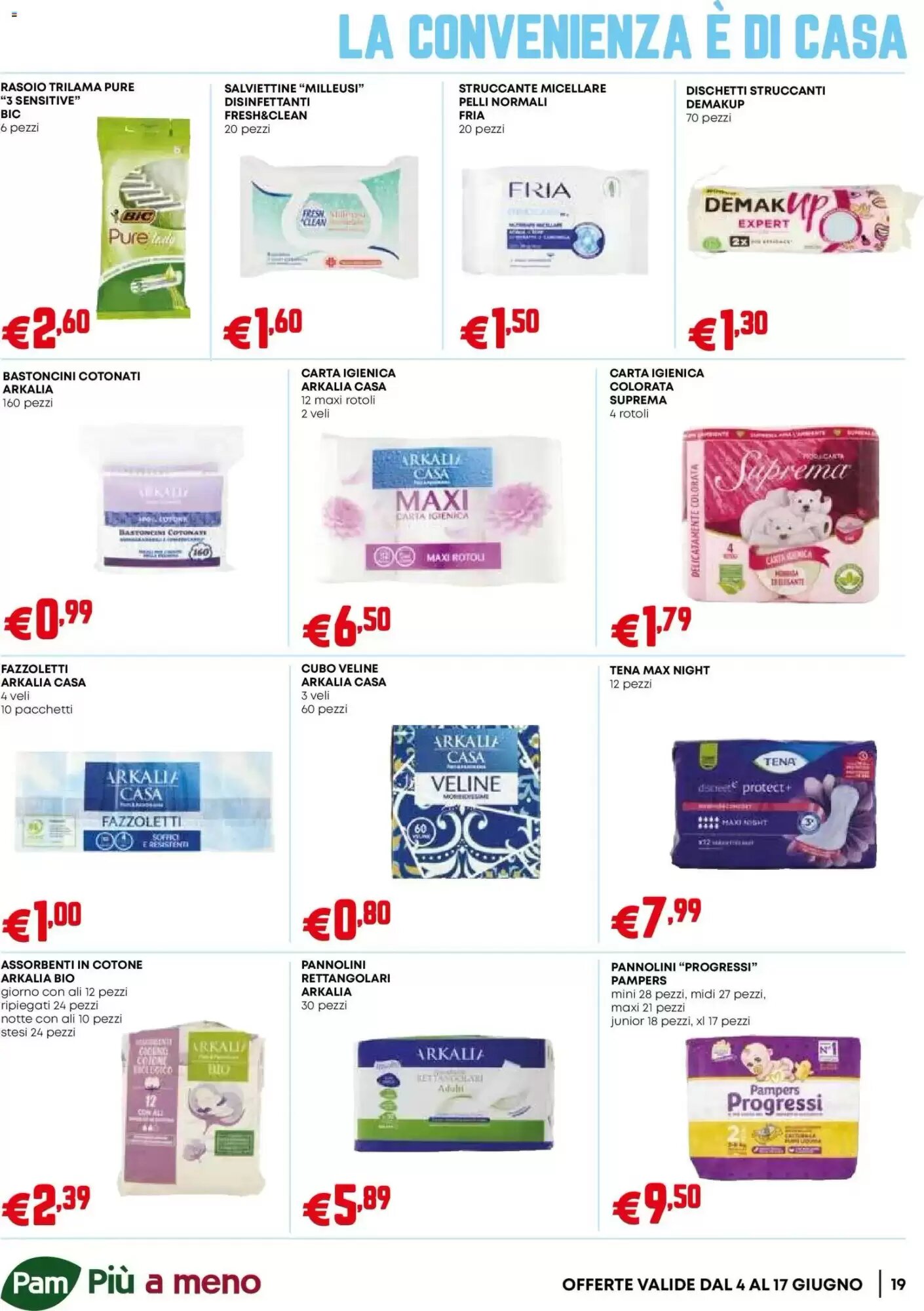 Volantino promozionale Pam  valide dal 04/06/2026 - Pagina 19.