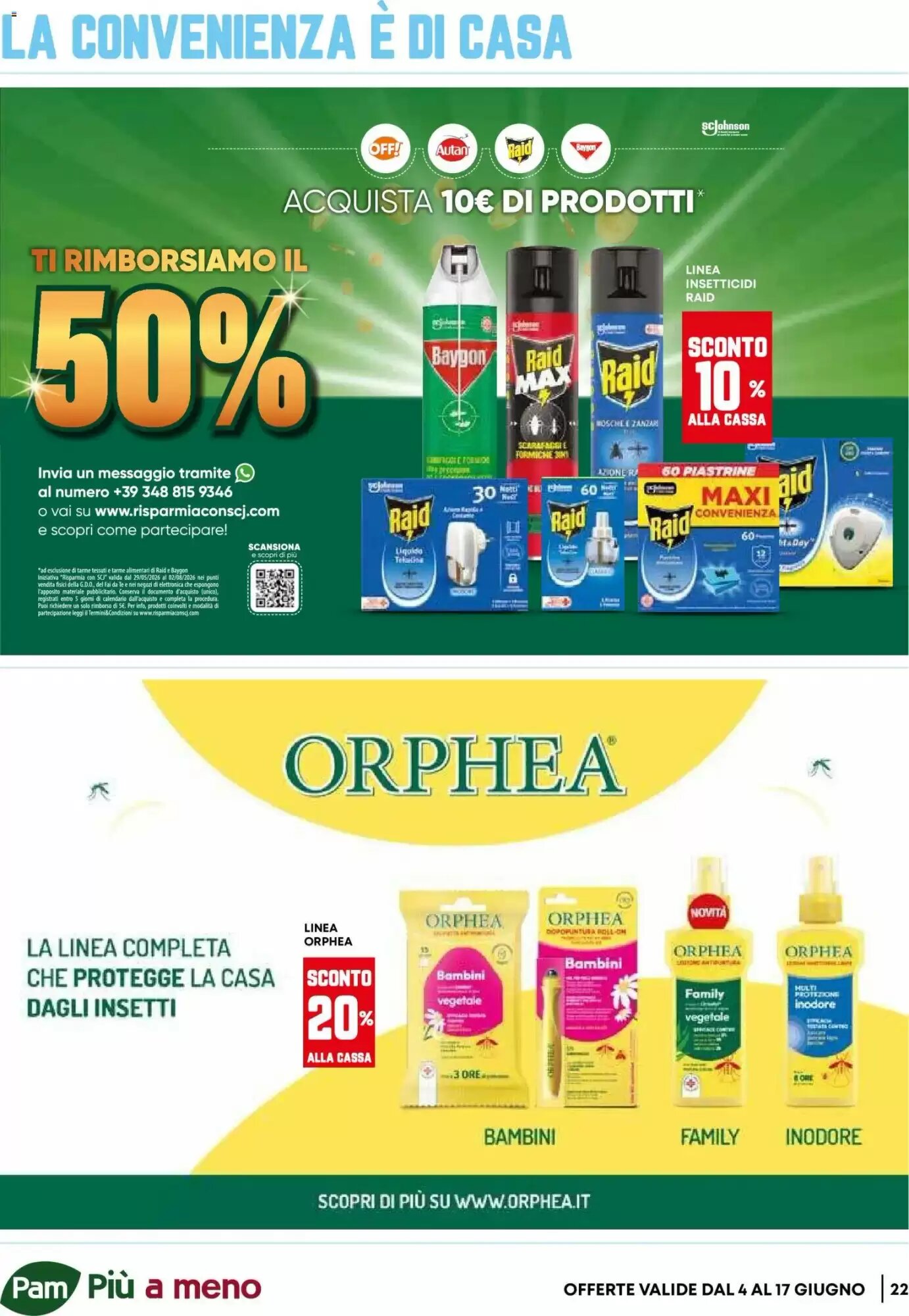 Volantino promozionale Pam  valide dal 04/06/2026 - Pagina 22.