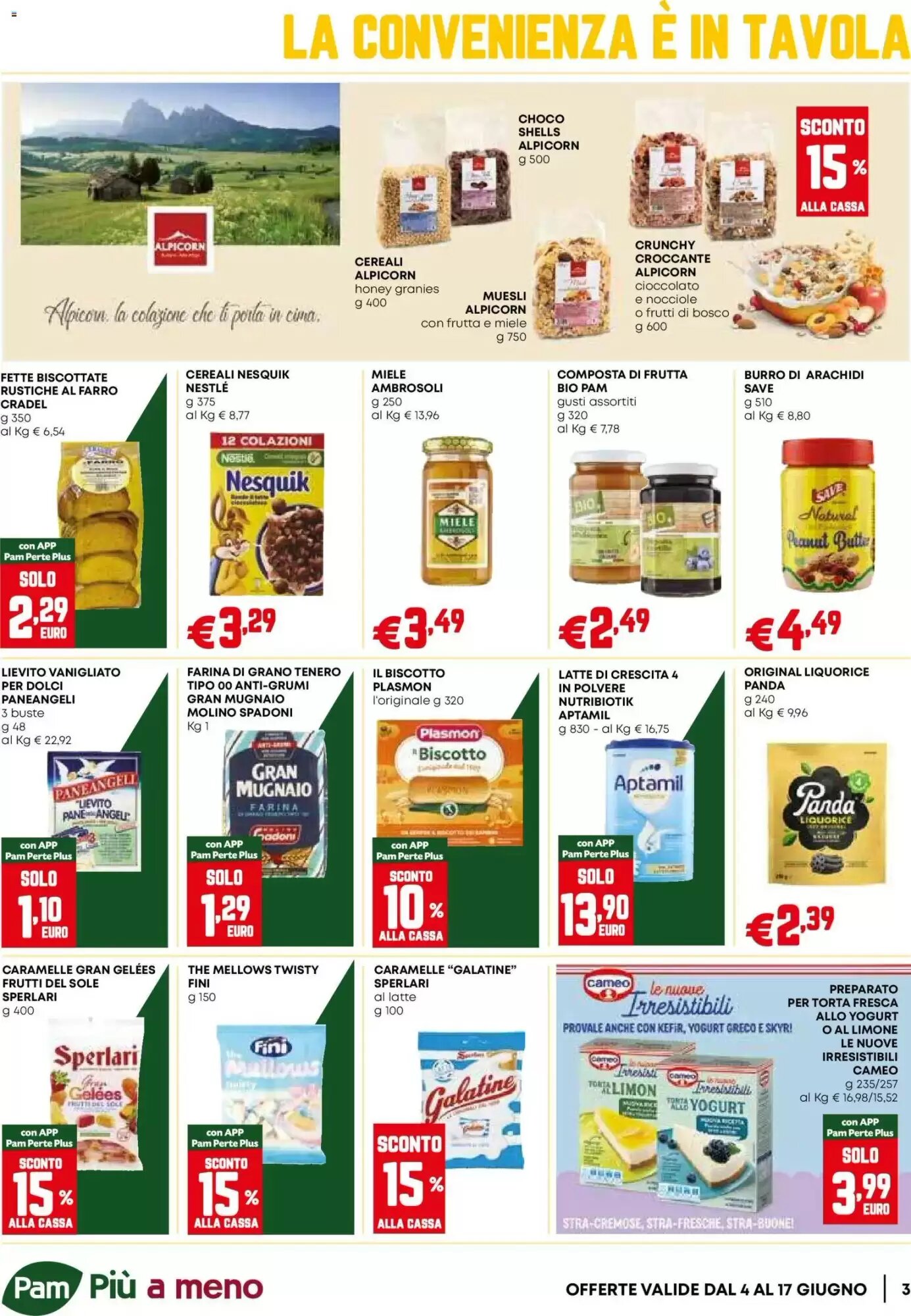 Volantino promozionale Pam  valide dal 04/06/2026 - Pagina 3.