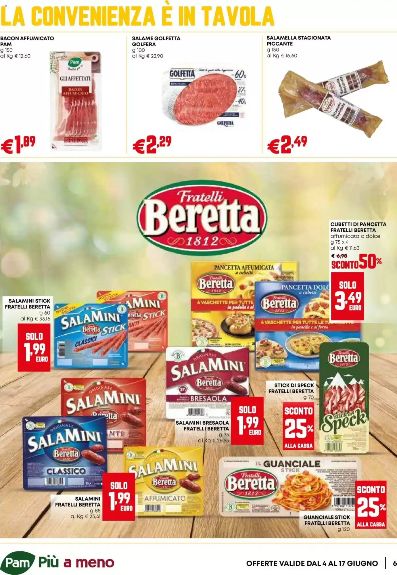 Volantino promozionale Pam  valide dal 04/06/2026 - Pagina 6.