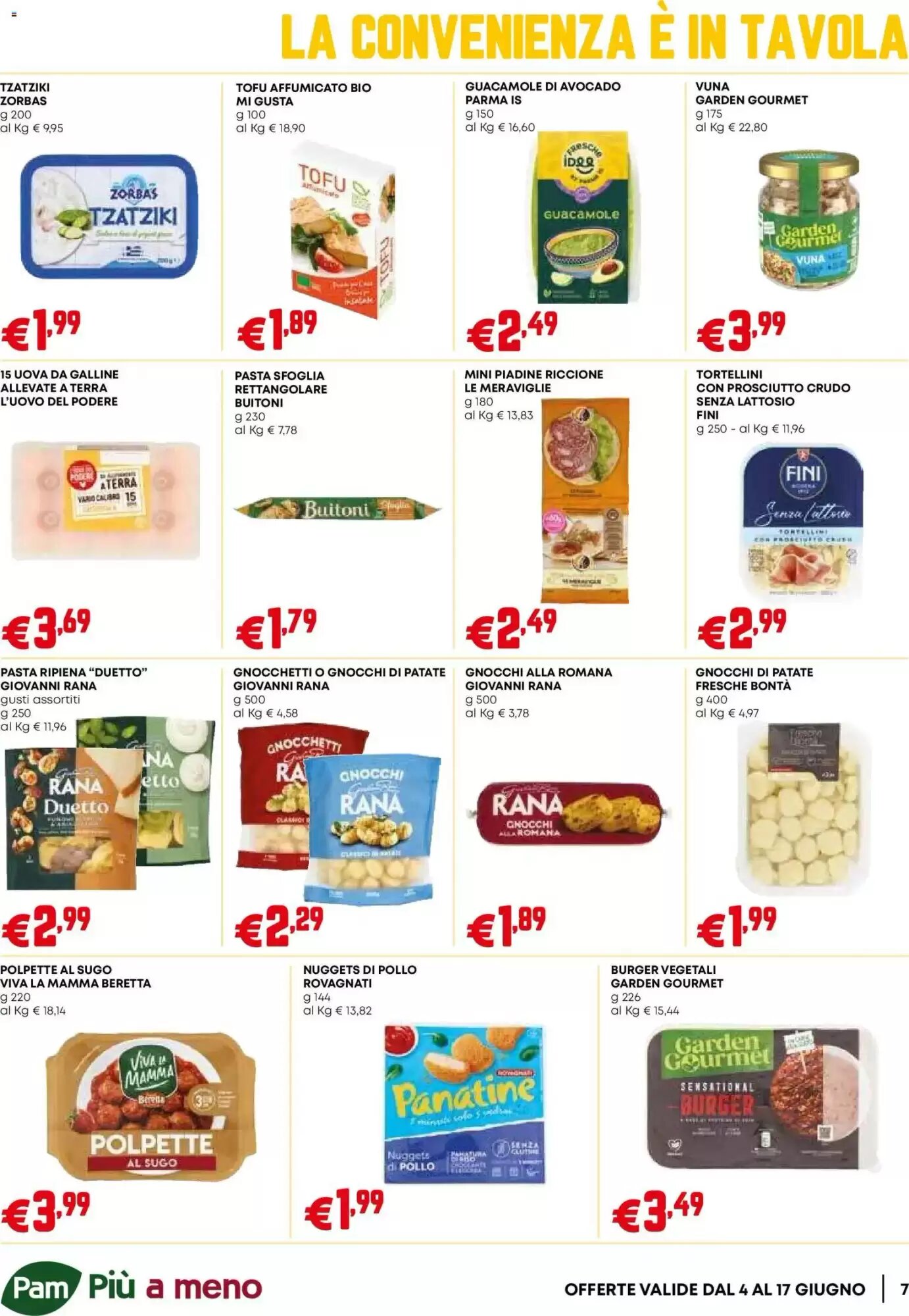 Volantino promozionale Pam  valide dal 04/06/2026 - Pagina 7.