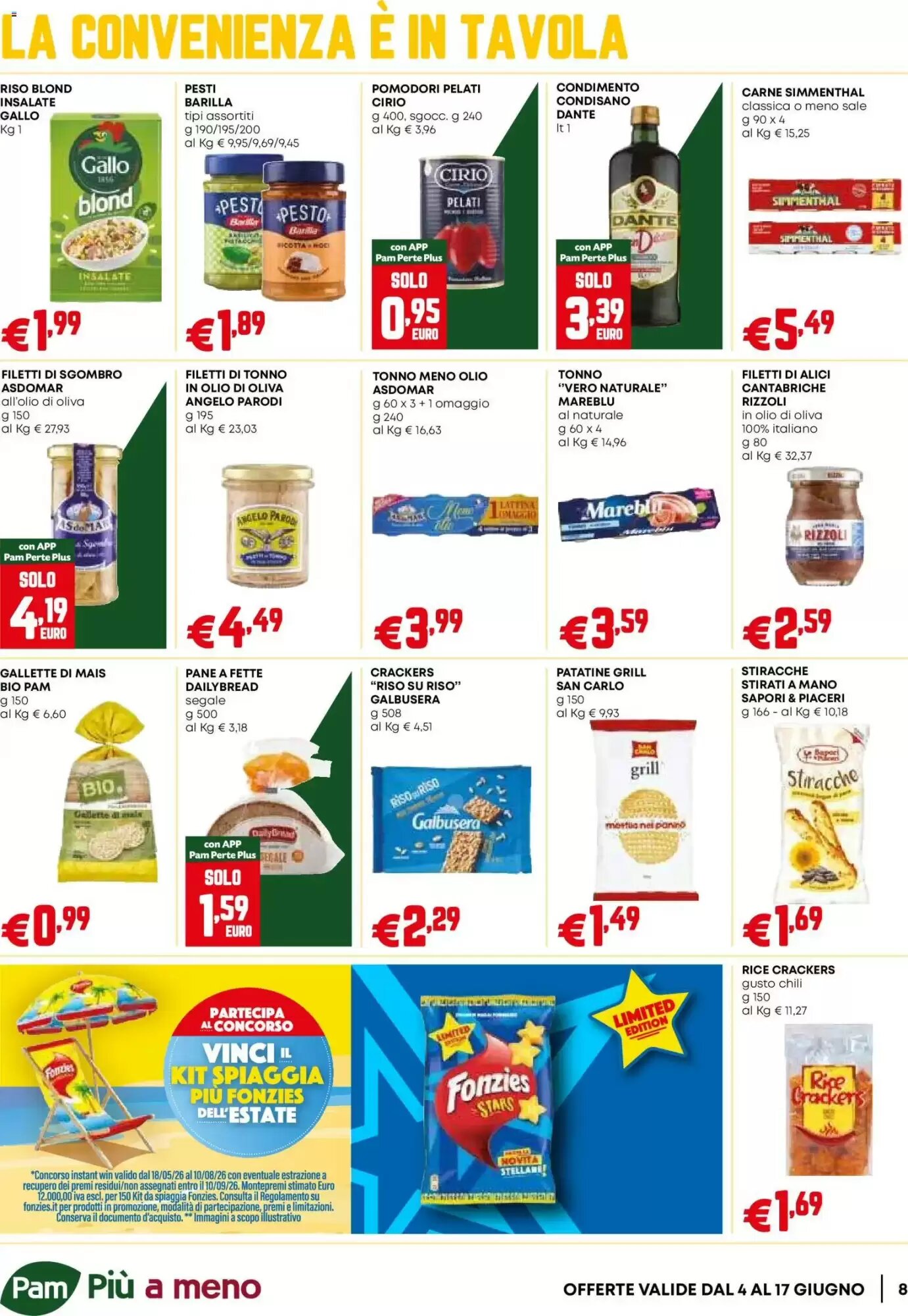Volantino promozionale Pam  valide dal 04/06/2026 - Pagina 8.