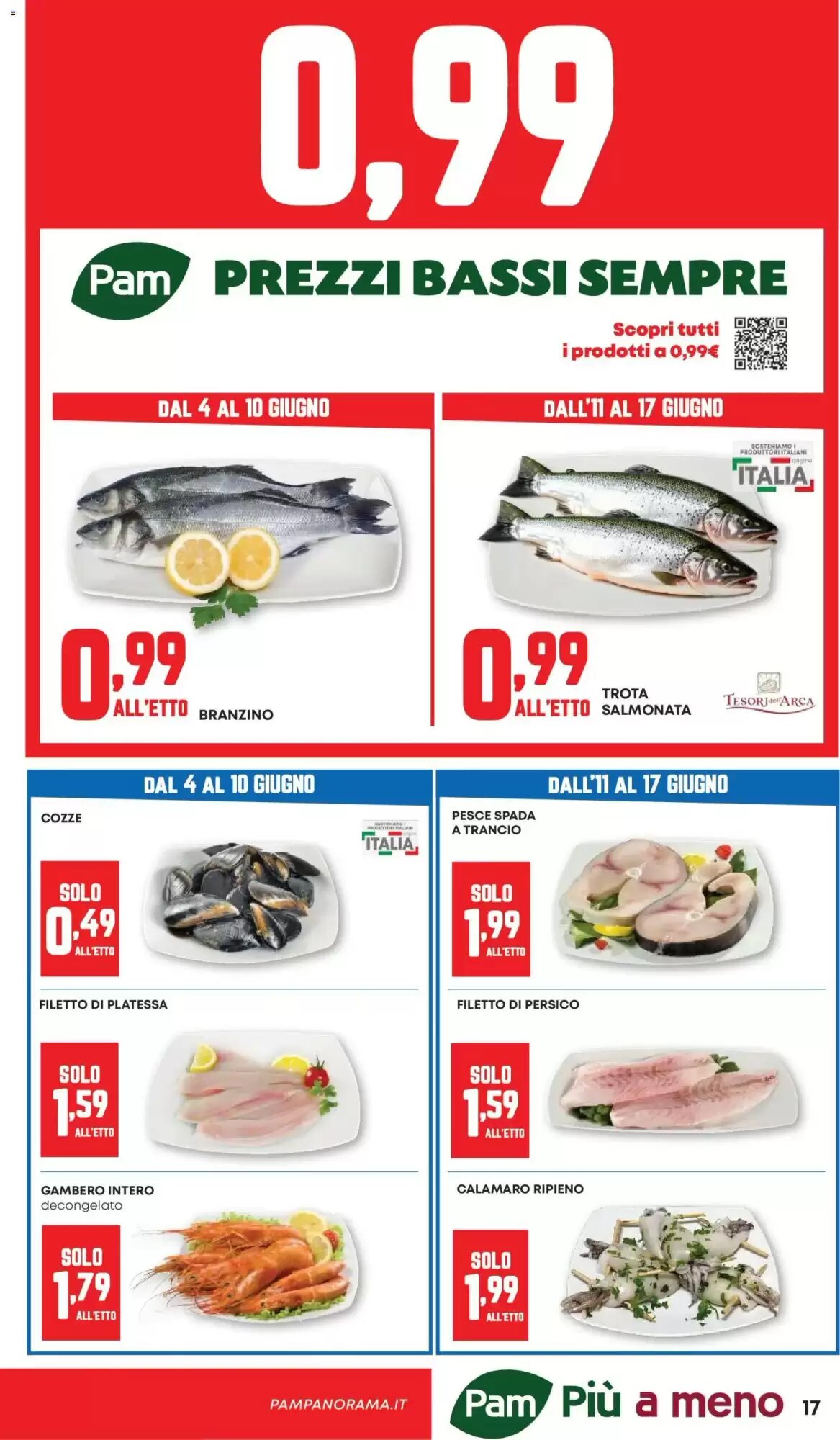 Volantino promozionale Pam  valide dal 04/06/2026 - Pagina 17.