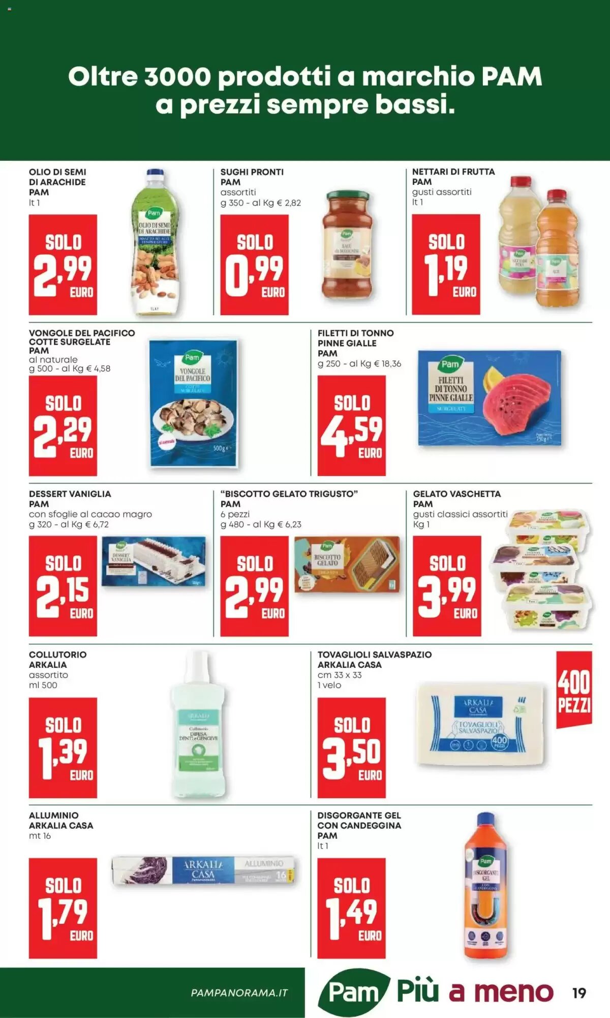 Volantino promozionale Pam  valide dal 04/06/2026 - Pagina 19.