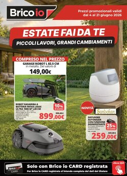 Volantino promozionale Brico Io  valide dal 04/06/2026