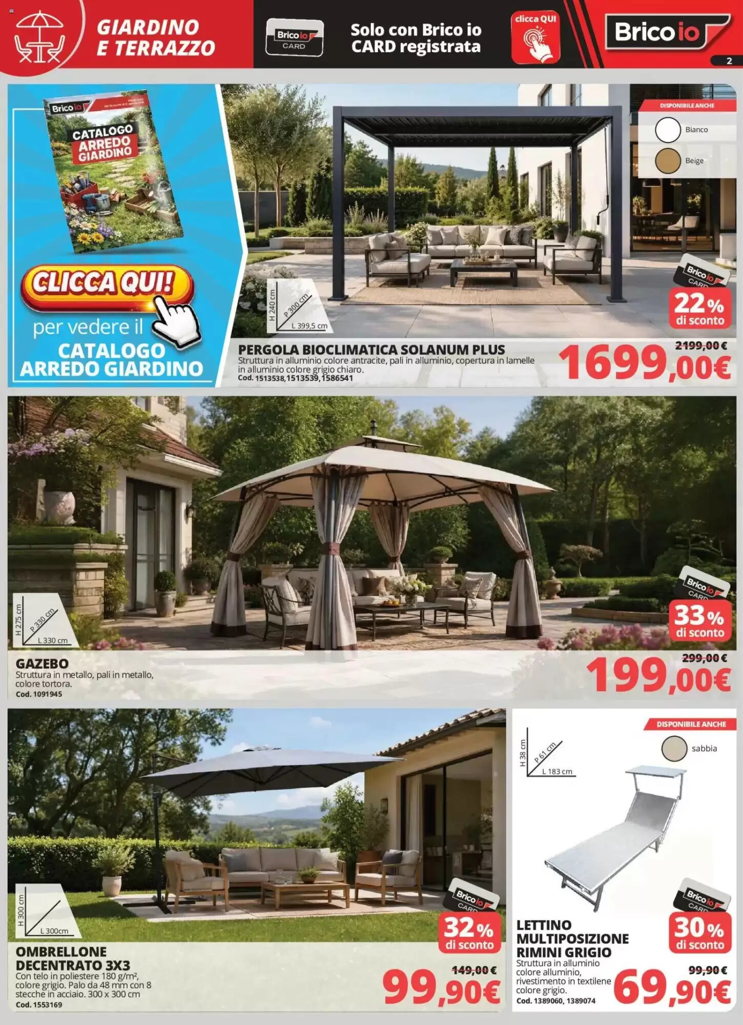 Volantino promozionale Brico Io  valide dal 04/06/2026 - Pagina 2.