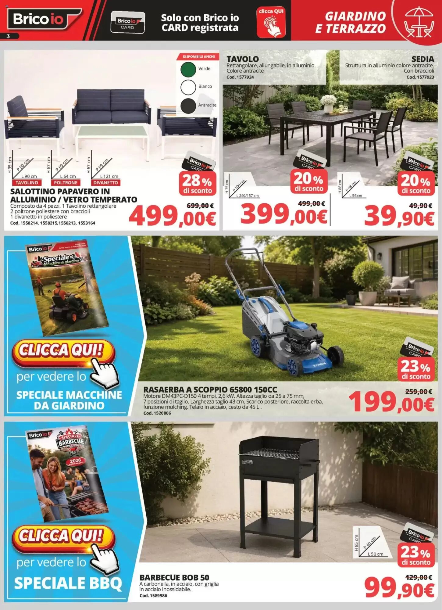 Volantino promozionale Brico Io  valide dal 04/06/2026 - Pagina 3.