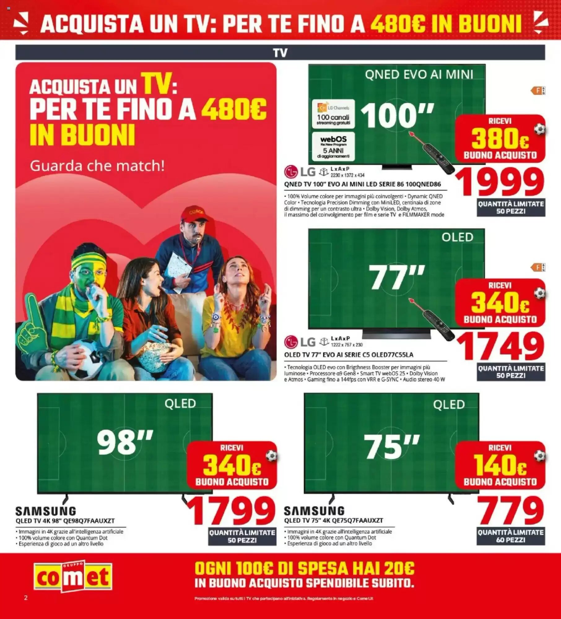 Volantino promozionale Comet  valide dal 04/06/2026 - Pagina 2.