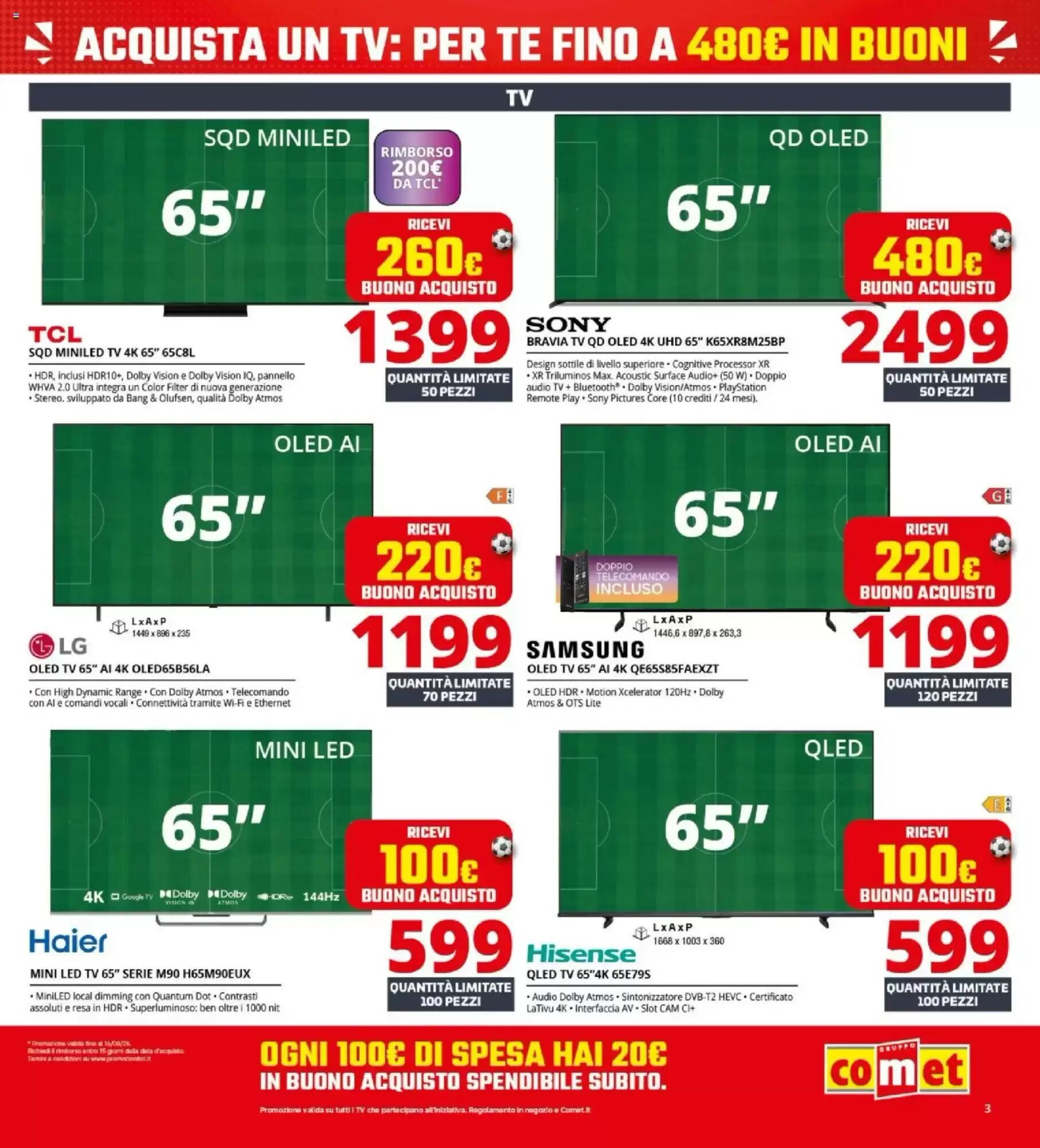 Volantino promozionale Comet  valide dal 04/06/2026 - Pagina 3.