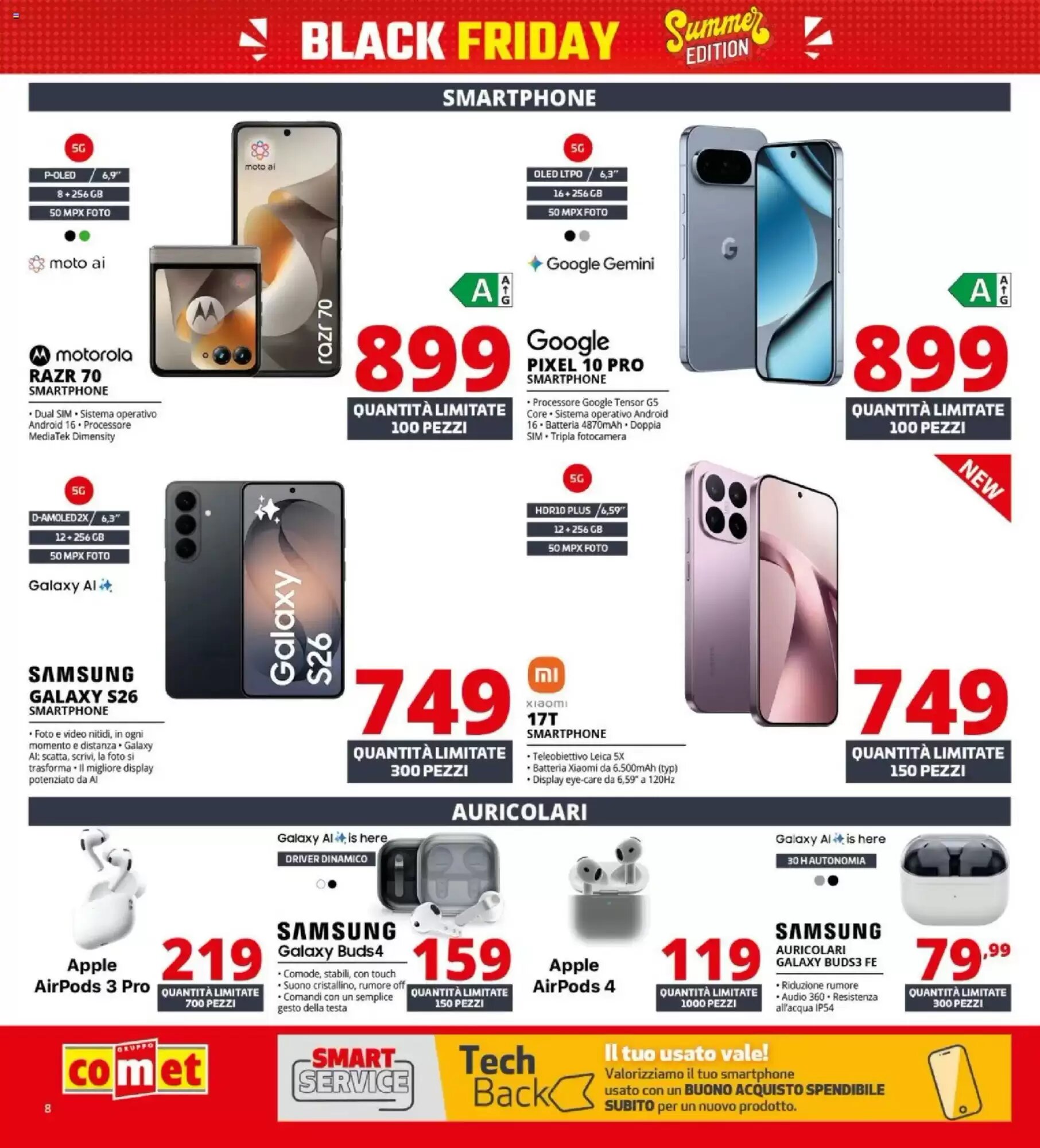Volantino promozionale Comet  valide dal 04/06/2026 - Pagina 8.