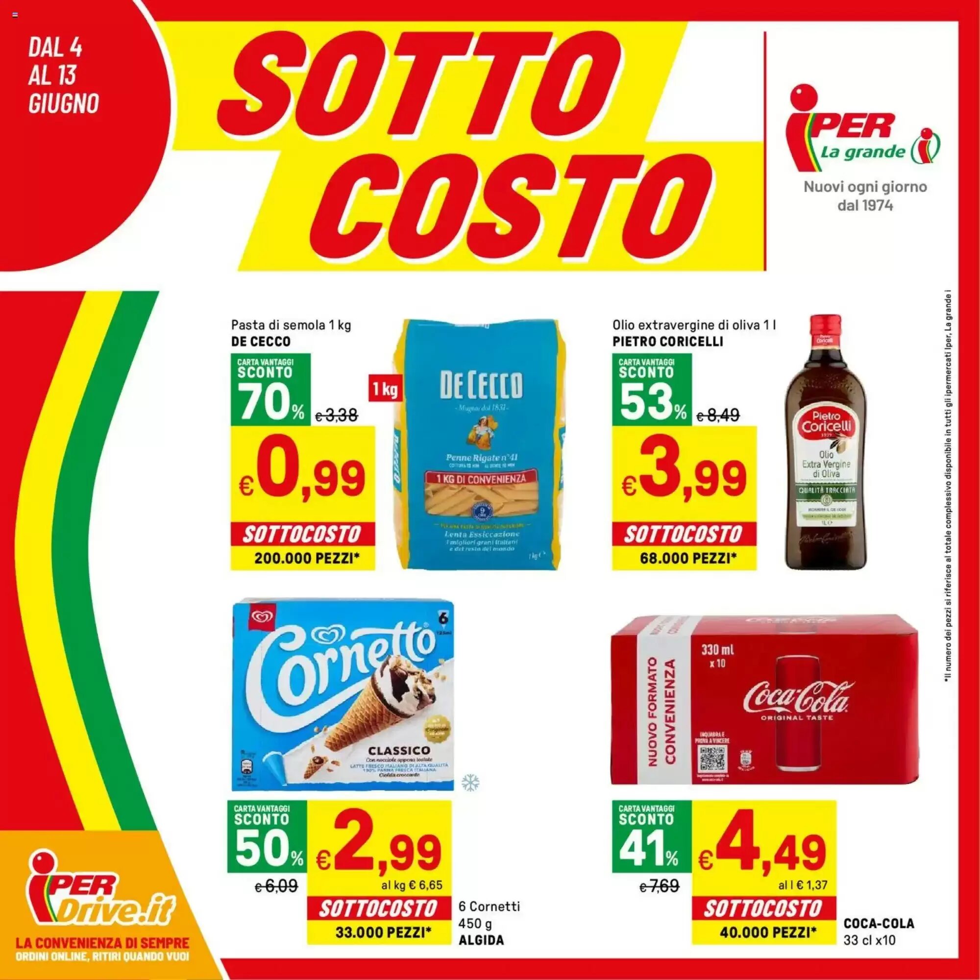 Volantino promozionale Iper La Grande  valide dal 04/06/2026 - Pagina 1.