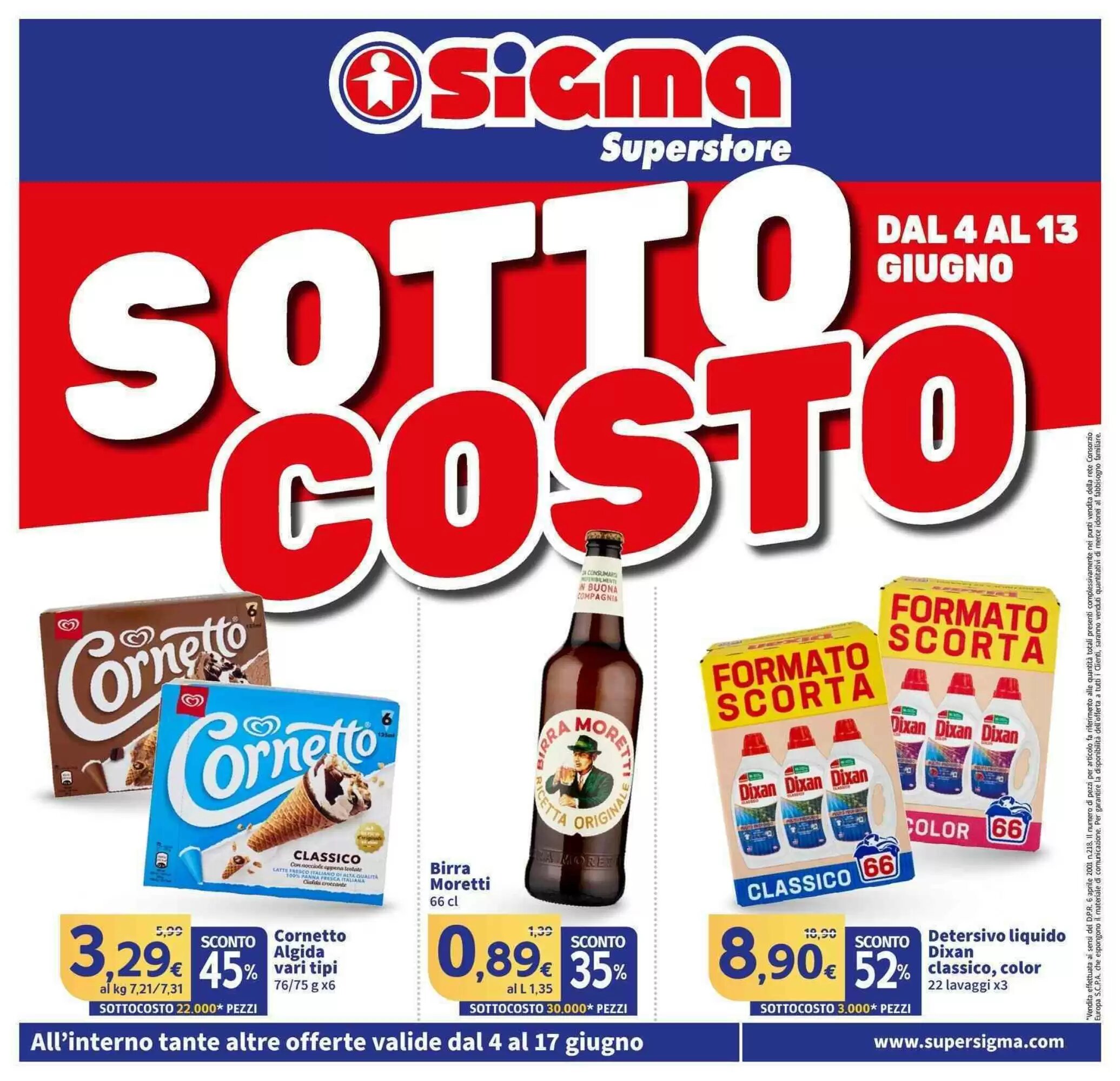 Volantino promozionale Sigma  valide dal 04/06/2026 - Pagina 1.
