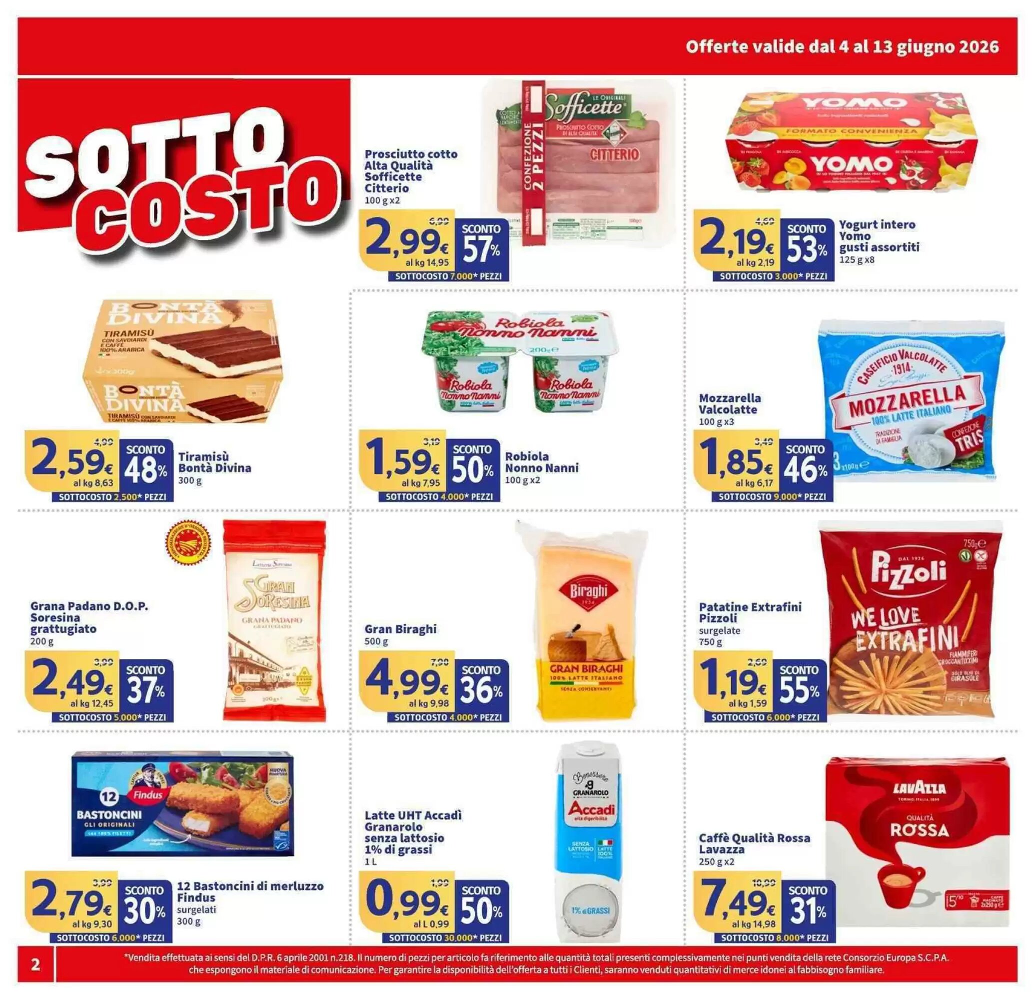 Volantino promozionale Sigma  valide dal 04/06/2026 - Pagina 2.