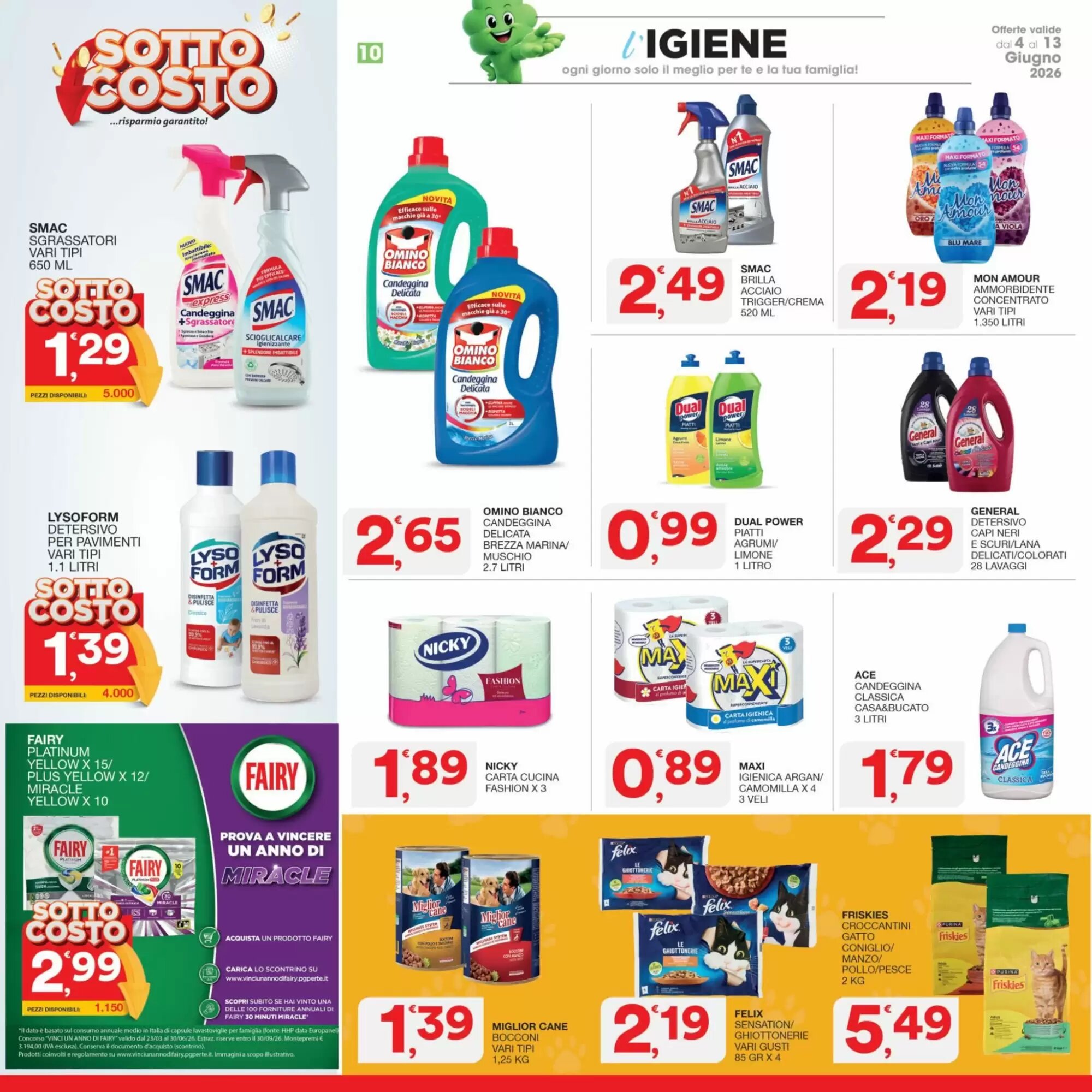 Volantino promozionale Quick Sisa  valide dal 04/06/2026 - Pagina 10.
