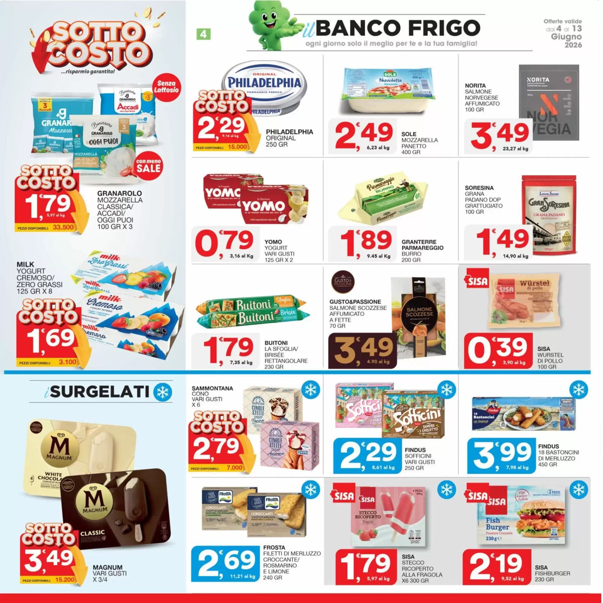 Volantino promozionale Quick Sisa  valide dal 04/06/2026 - Pagina 4.