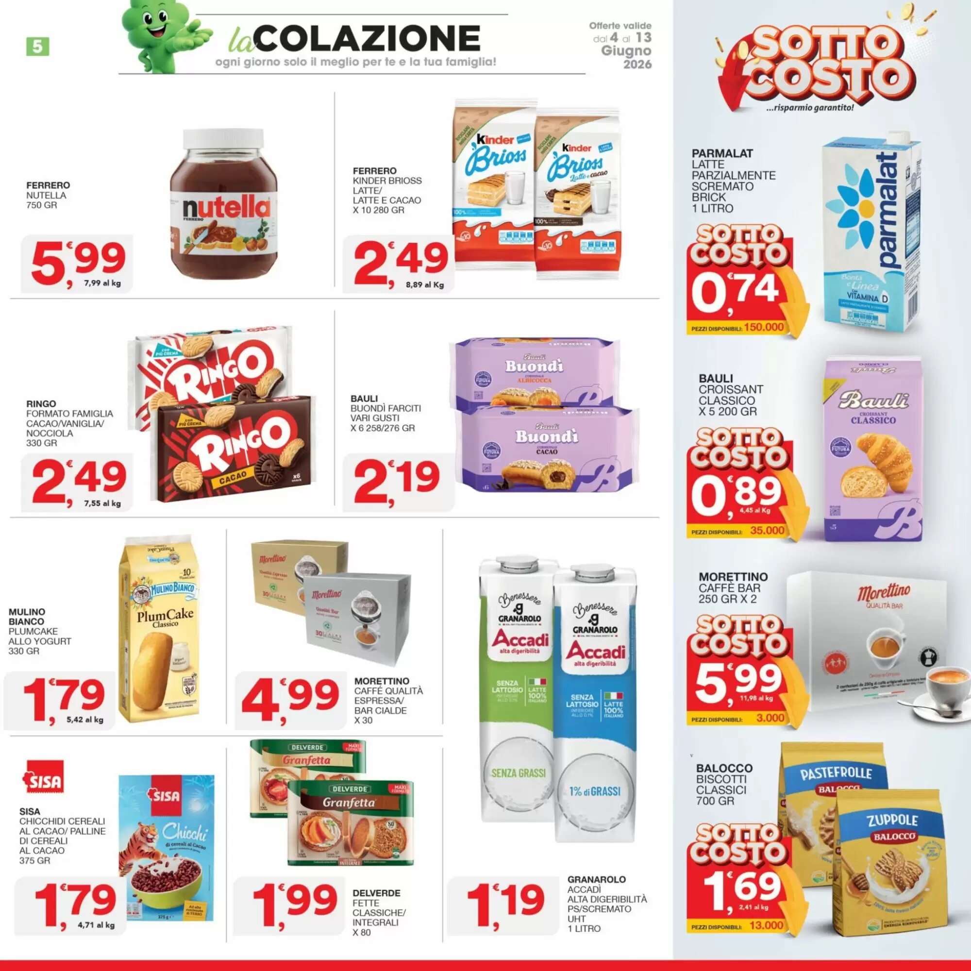 Volantino promozionale Quick Sisa  valide dal 04/06/2026 - Pagina 5.