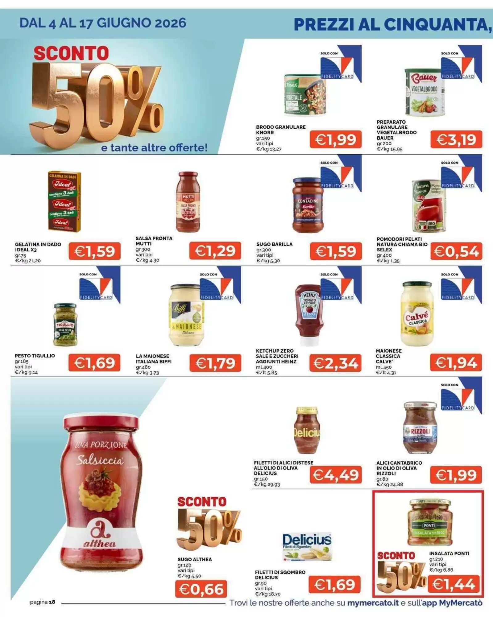 Volantino promozionale Mercatò  valide dal 04/06/2026 - Pagina 18.