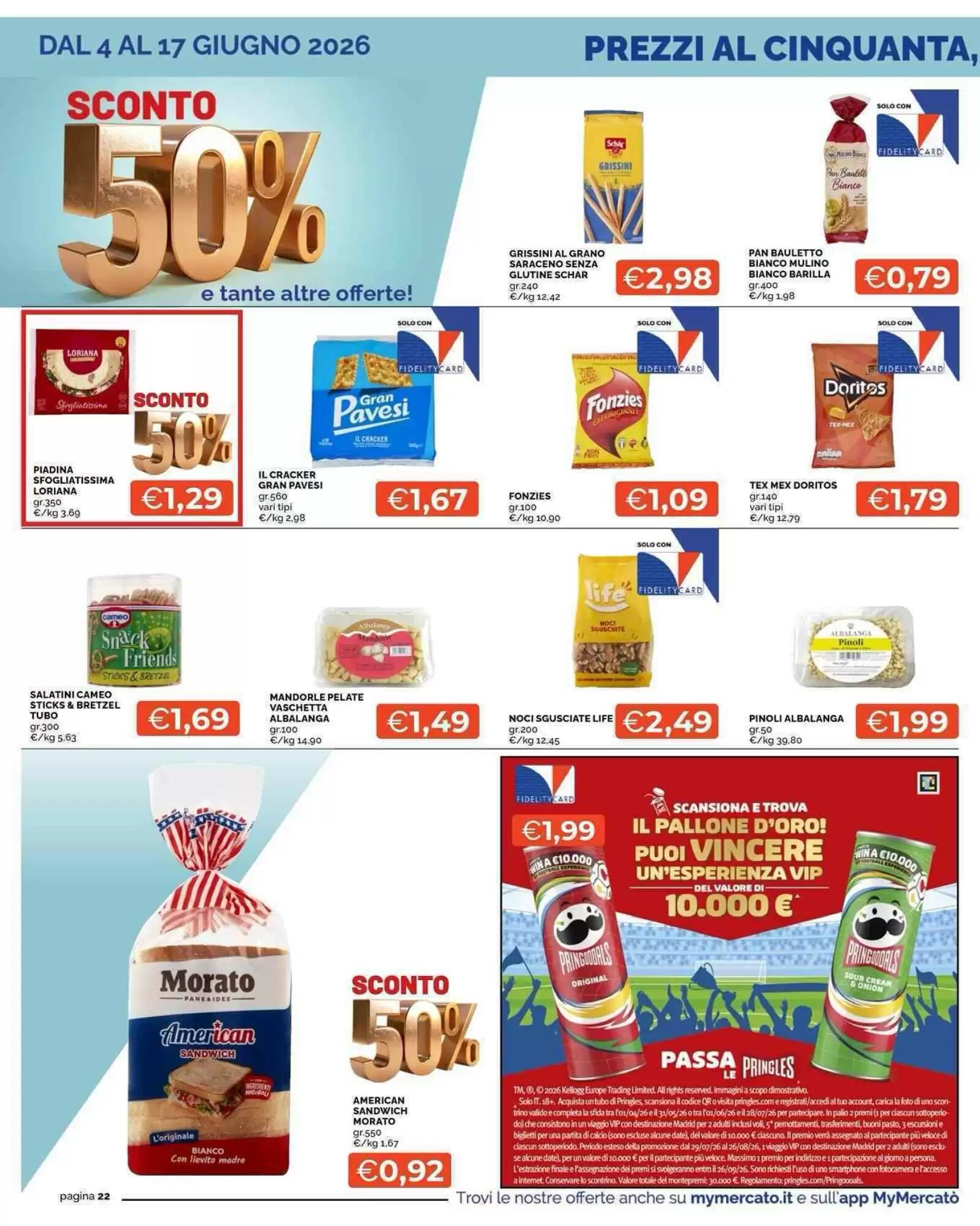 Volantino promozionale Mercatò  valide dal 04/06/2026 - Pagina 22.