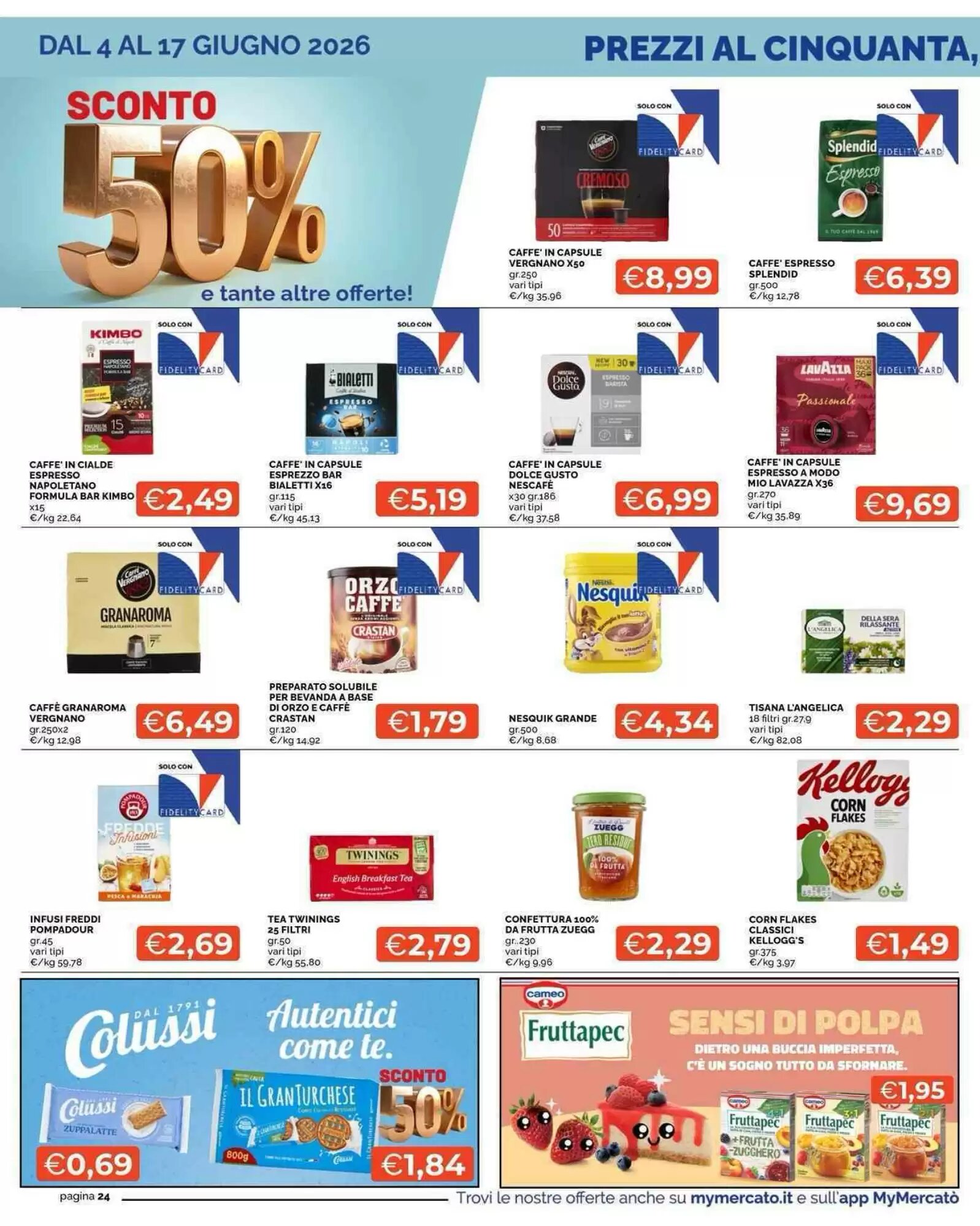 Volantino promozionale Mercatò  valide dal 04/06/2026 - Pagina 24.