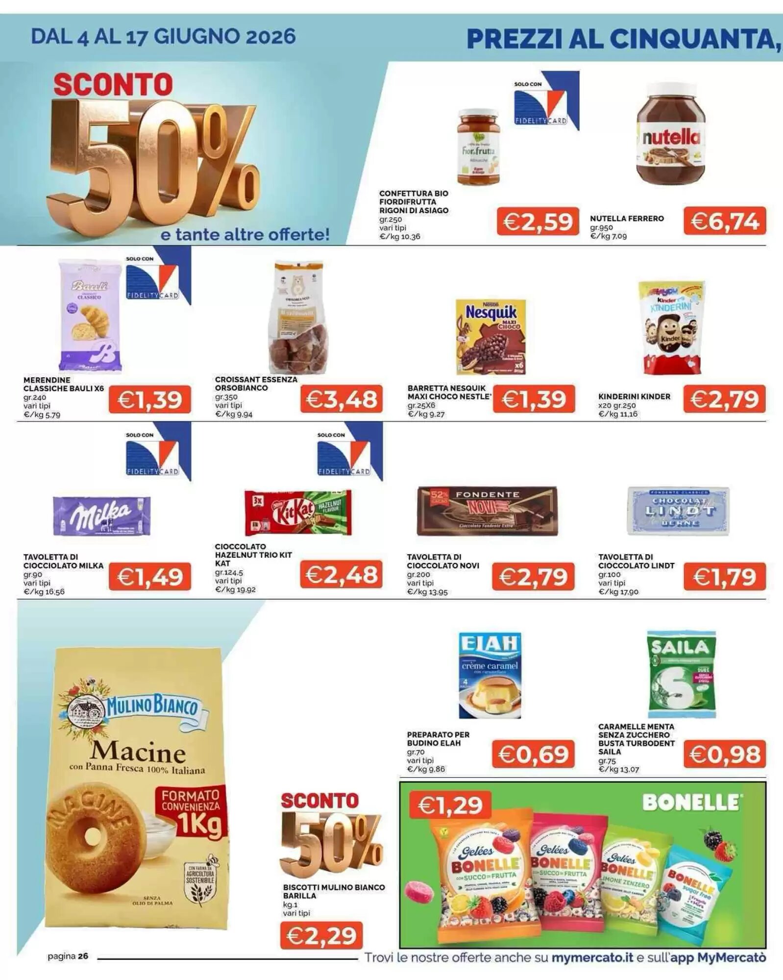 Volantino promozionale Mercatò  valide dal 04/06/2026 - Pagina 26.