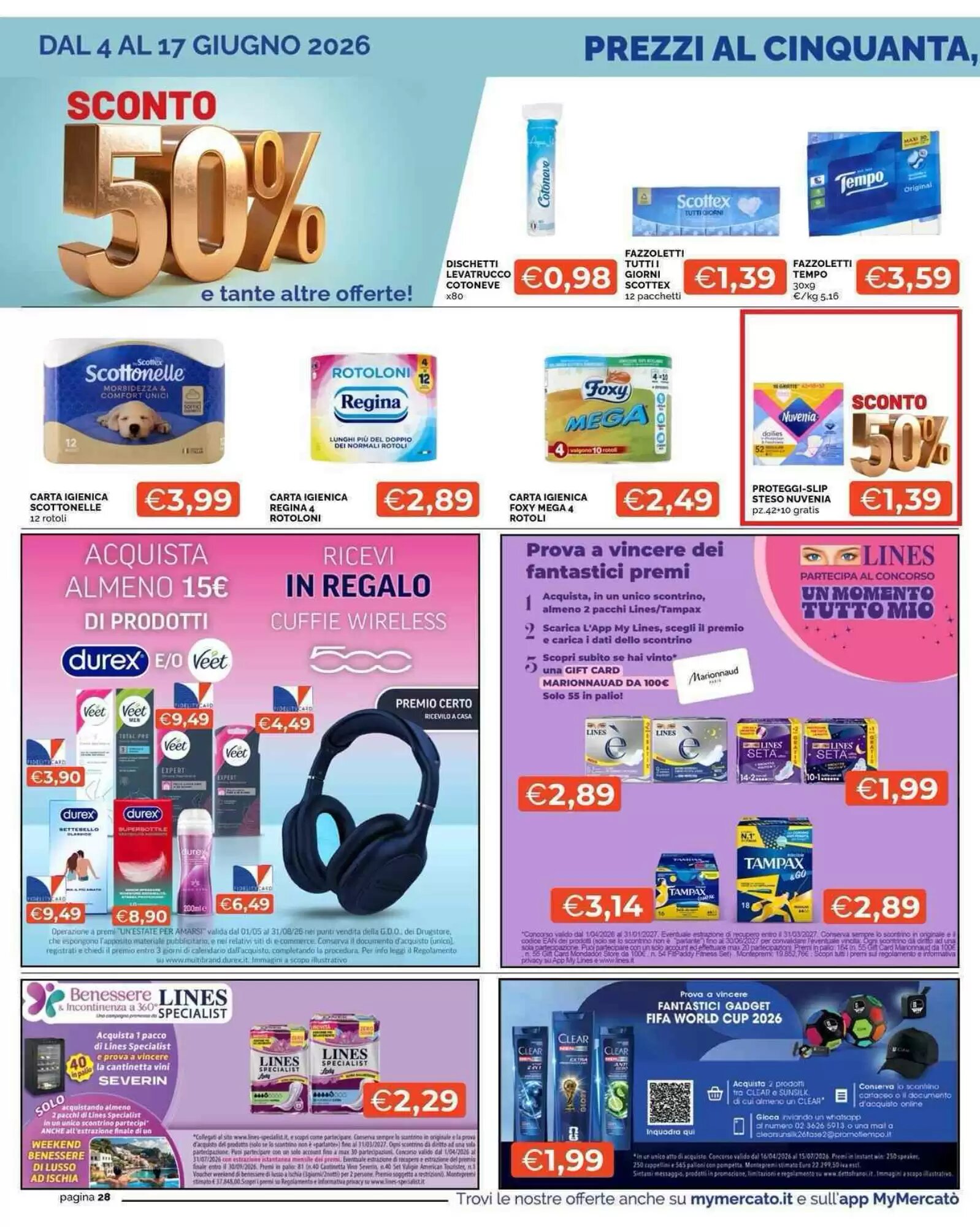 Volantino promozionale Mercatò  valide dal 04/06/2026 - Pagina 28.