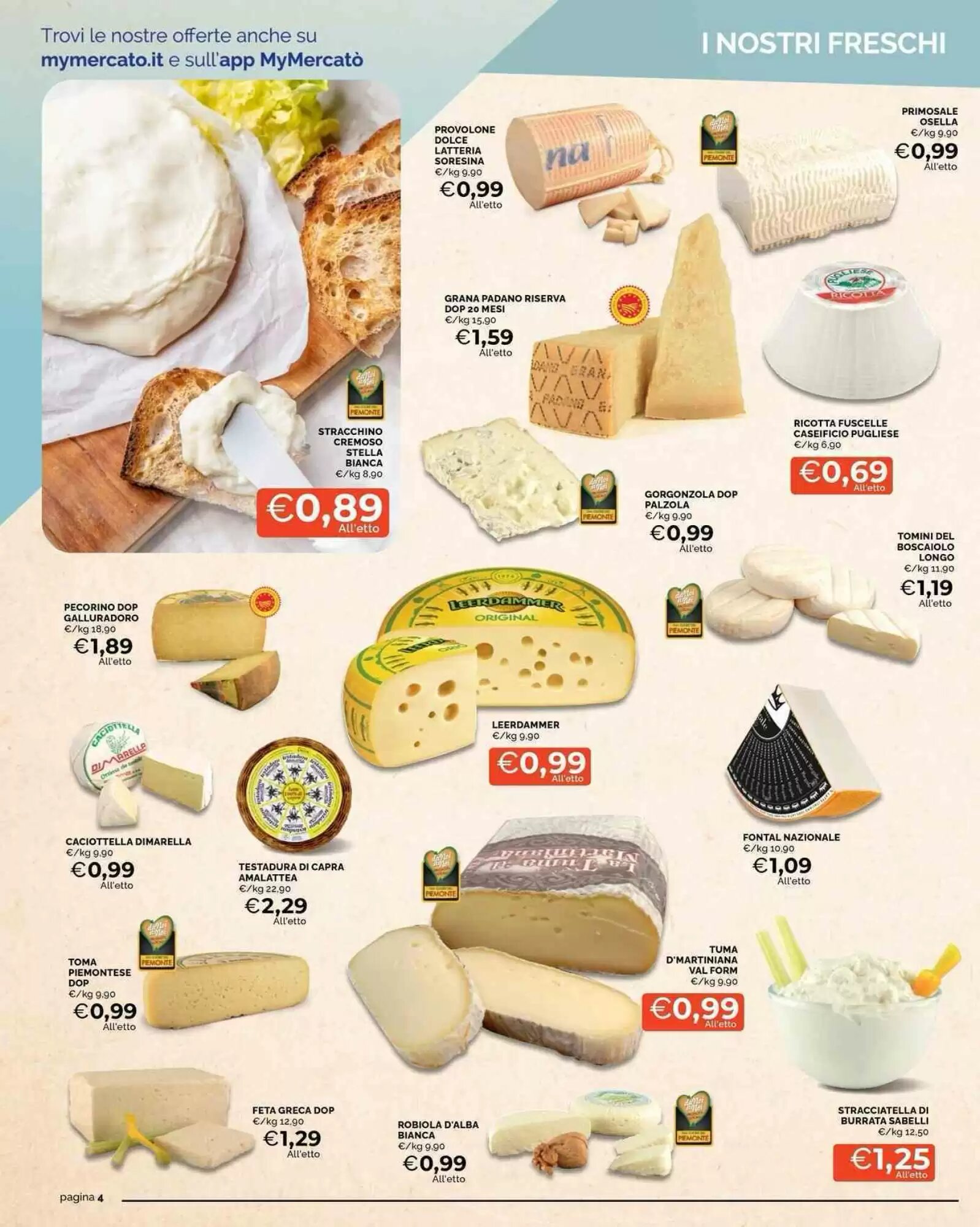 Volantino promozionale Mercatò  valide dal 04/06/2026 - Pagina 4.