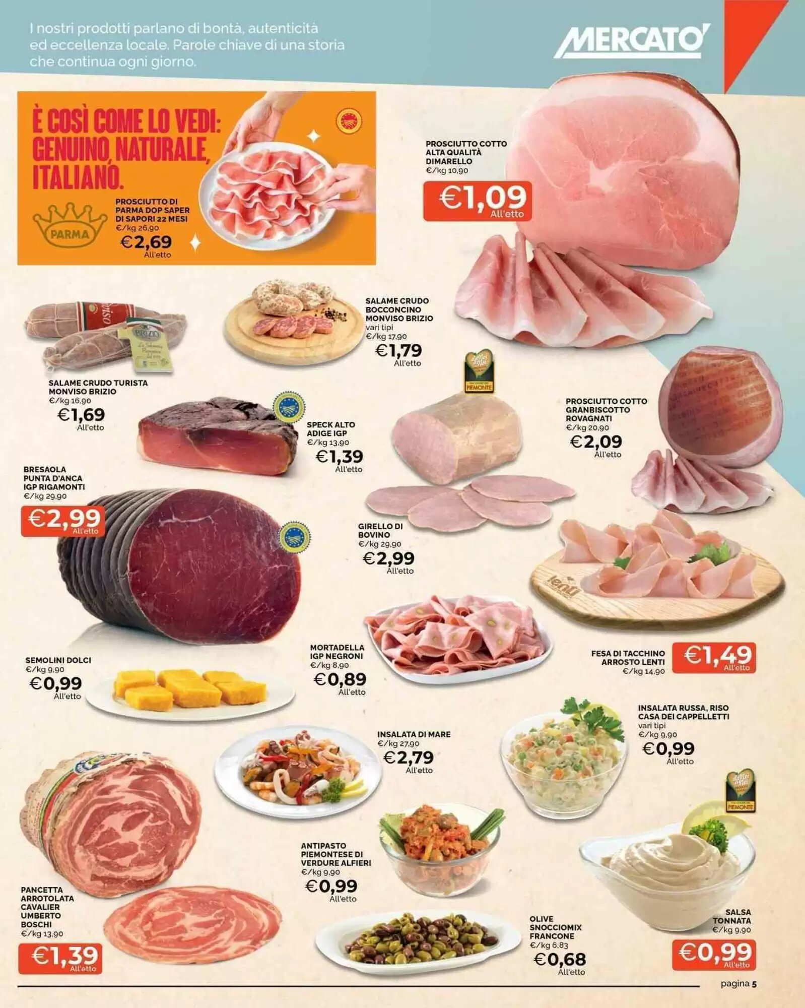 Volantino promozionale Mercatò  valide dal 04/06/2026 - Pagina 5.