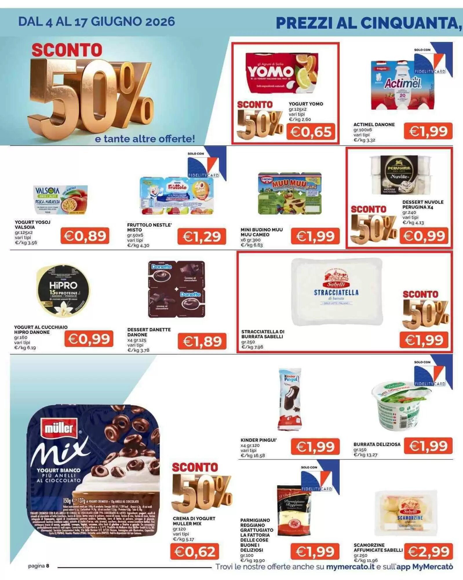 Volantino promozionale Mercatò  valide dal 04/06/2026 - Pagina 8.