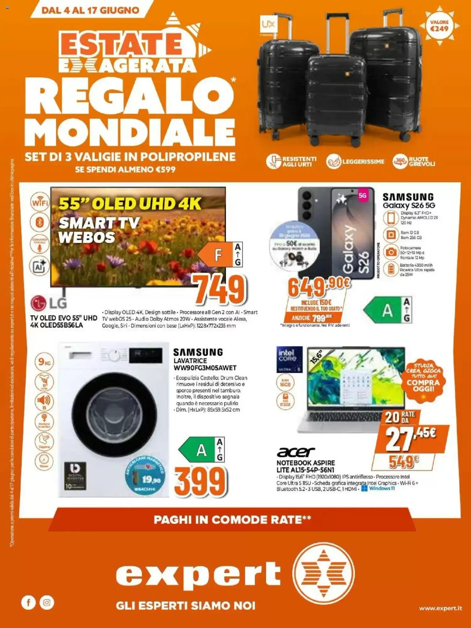 Volantino promozionale Expert  valide dal 04/06/2026 - Pagina 2.