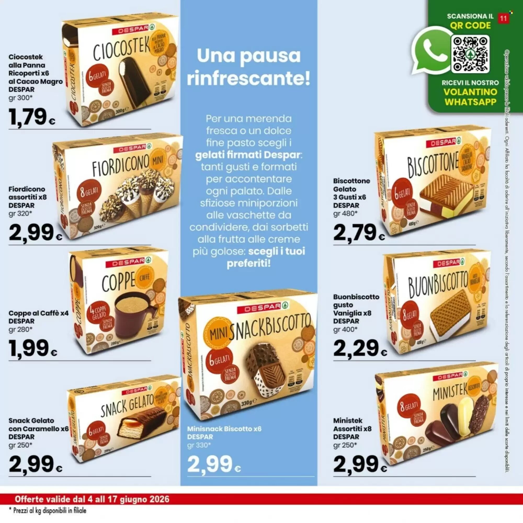 Volantino promozionale Despar  valide dal 04/06/2026 - Pagina 11.