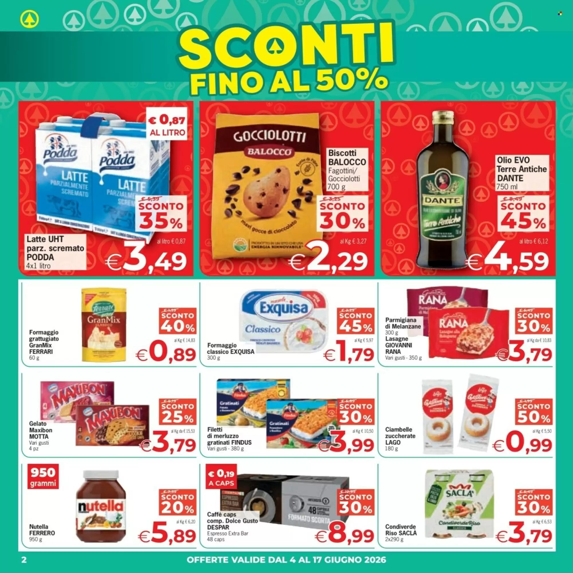 Volantino promozionale Despar  valide dal 04/06/2026 - Pagina 2.