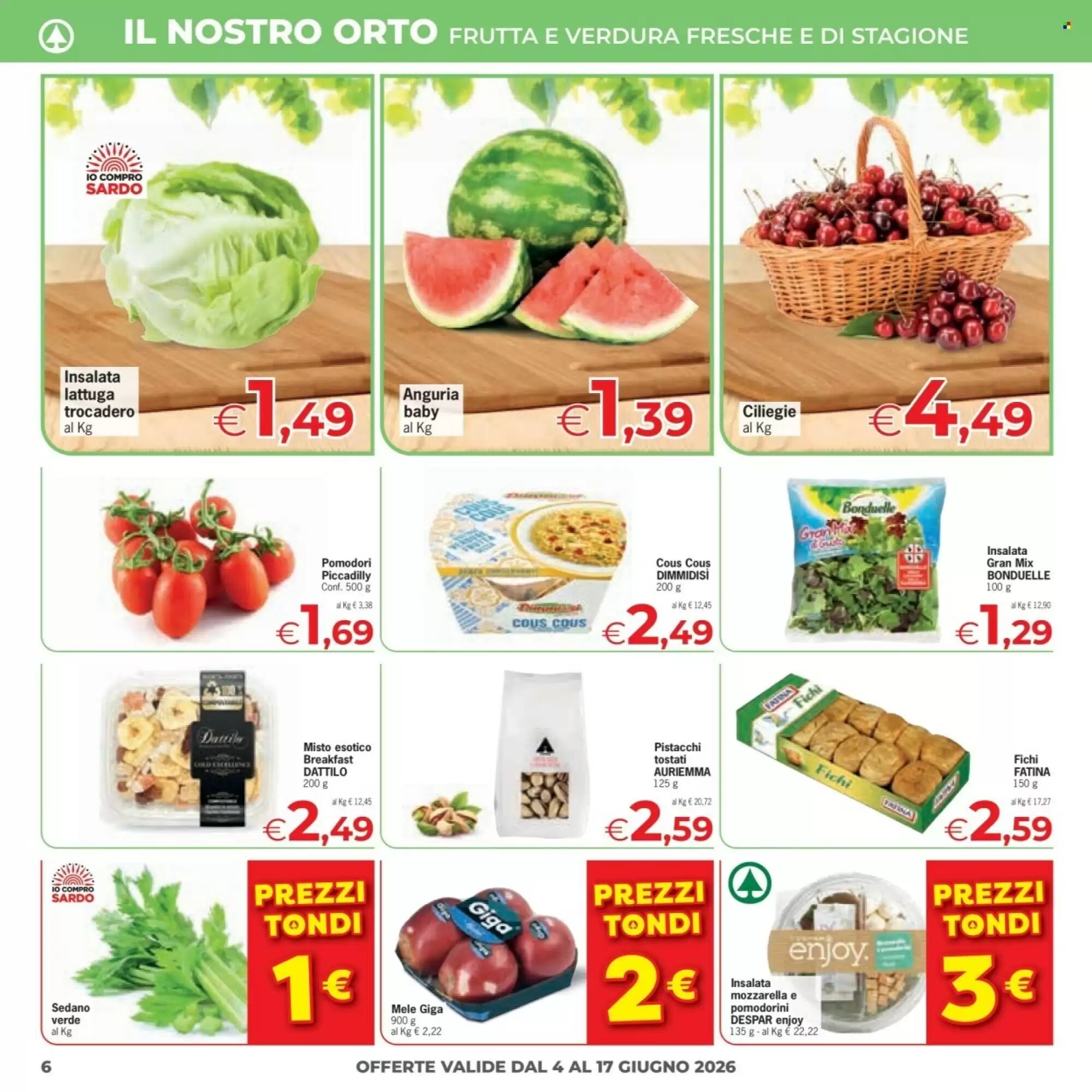 Volantino promozionale Despar  valide dal 04/06/2026 - Pagina 6.