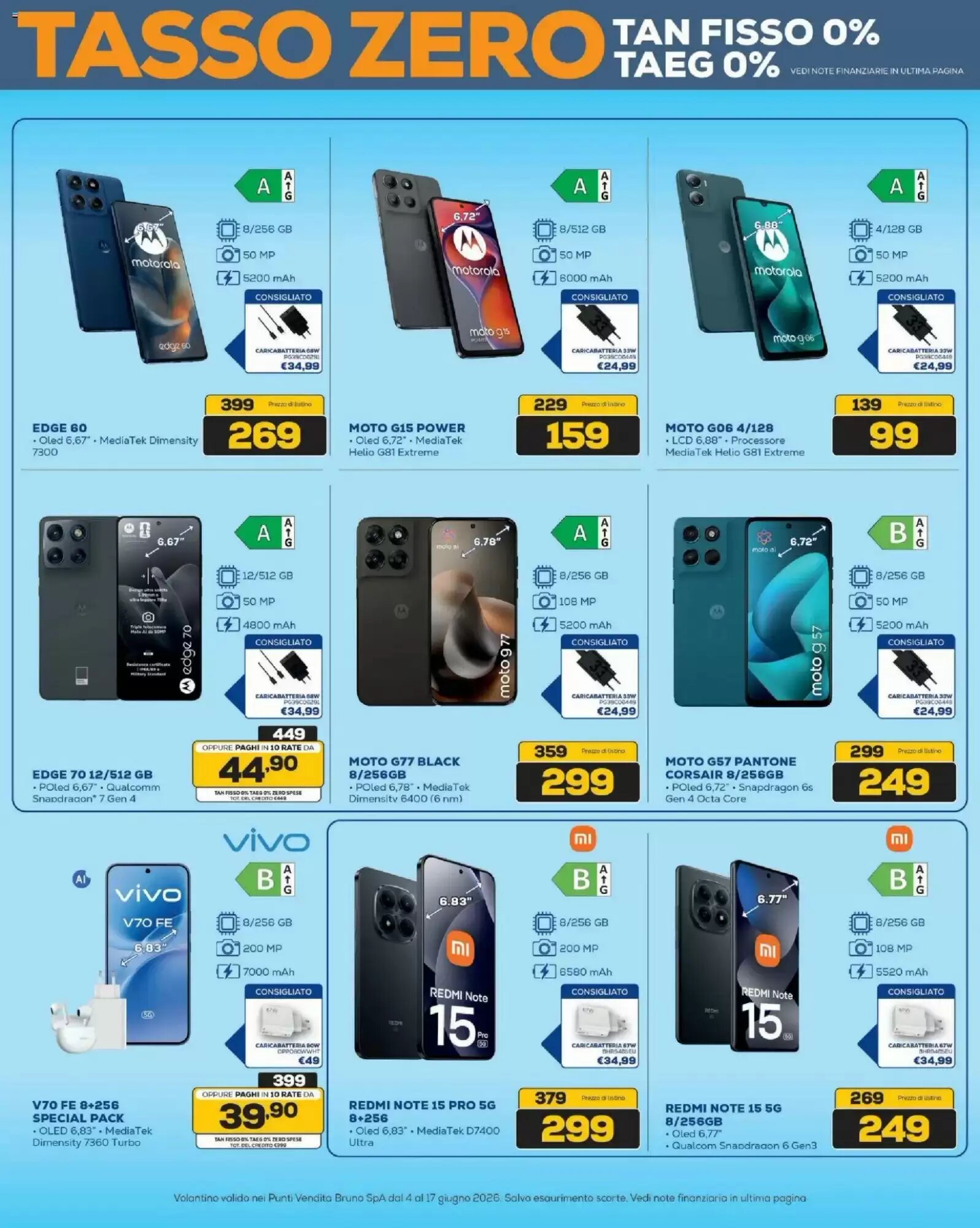 Volantino promozionale Euronics Bruno  valide dal 04/06/2026 - Pagina 13.