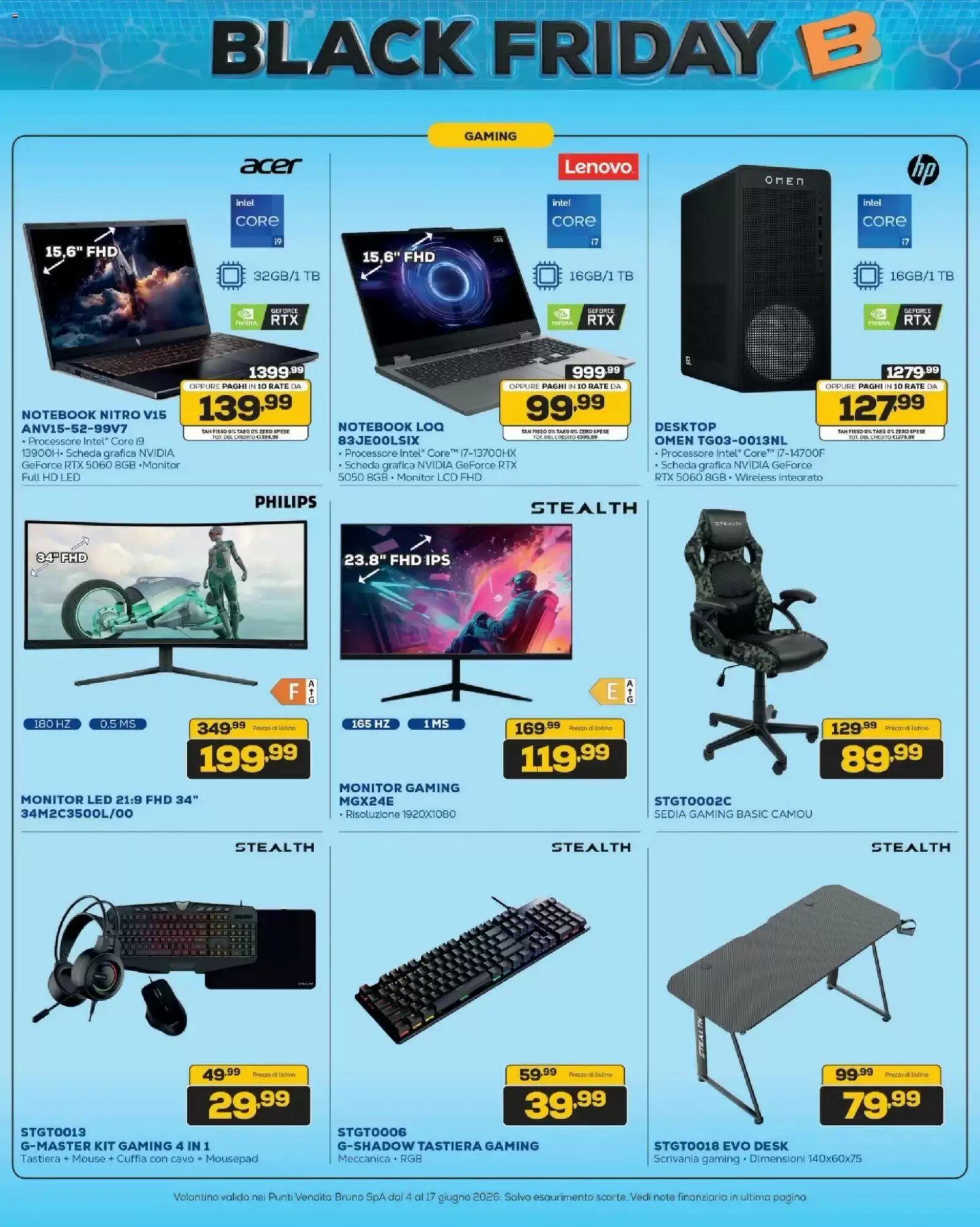 Volantino promozionale Euronics Bruno  valide dal 04/06/2026 - Pagina 18.