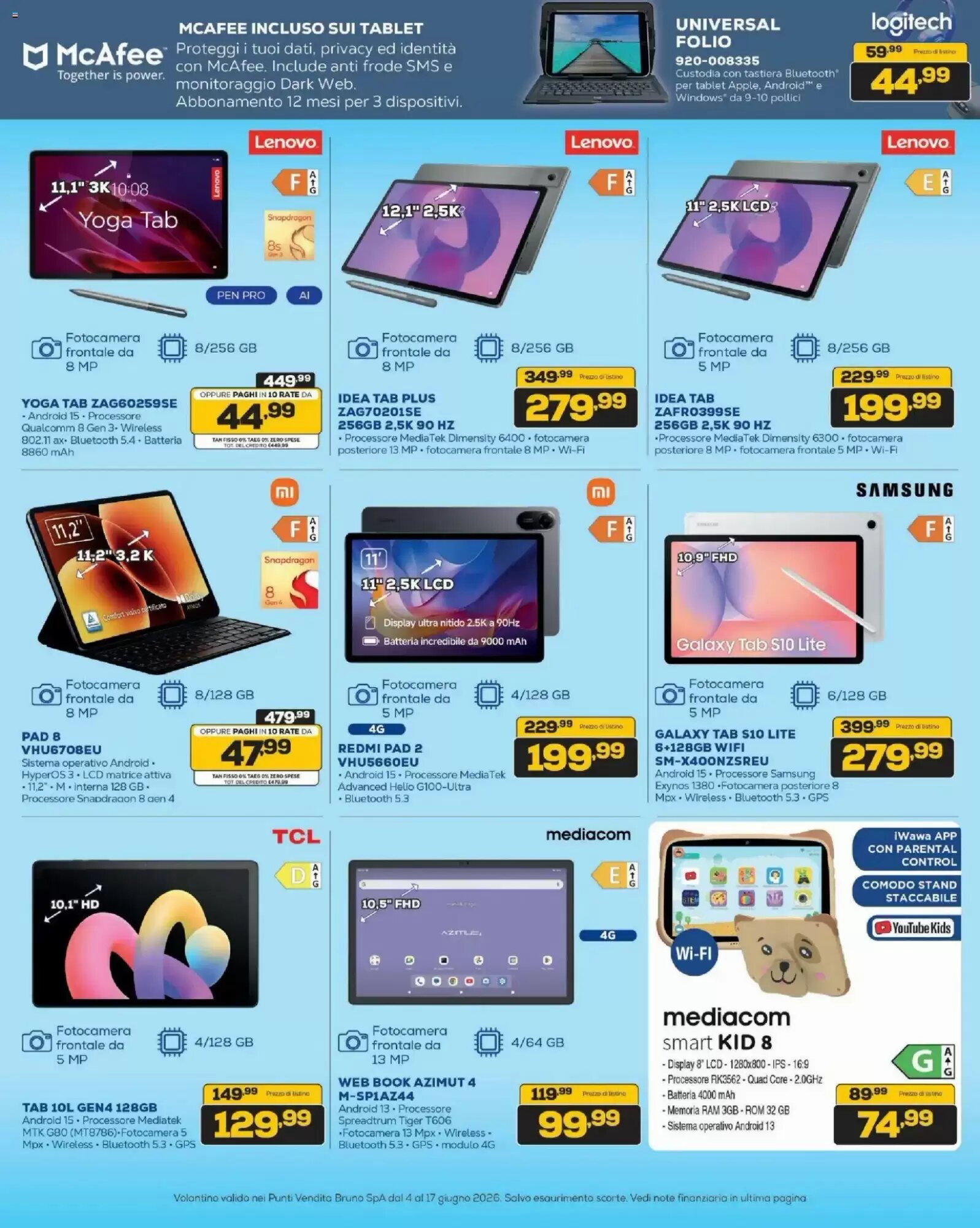 Volantino promozionale Euronics Bruno  valide dal 04/06/2026 - Pagina 19.
