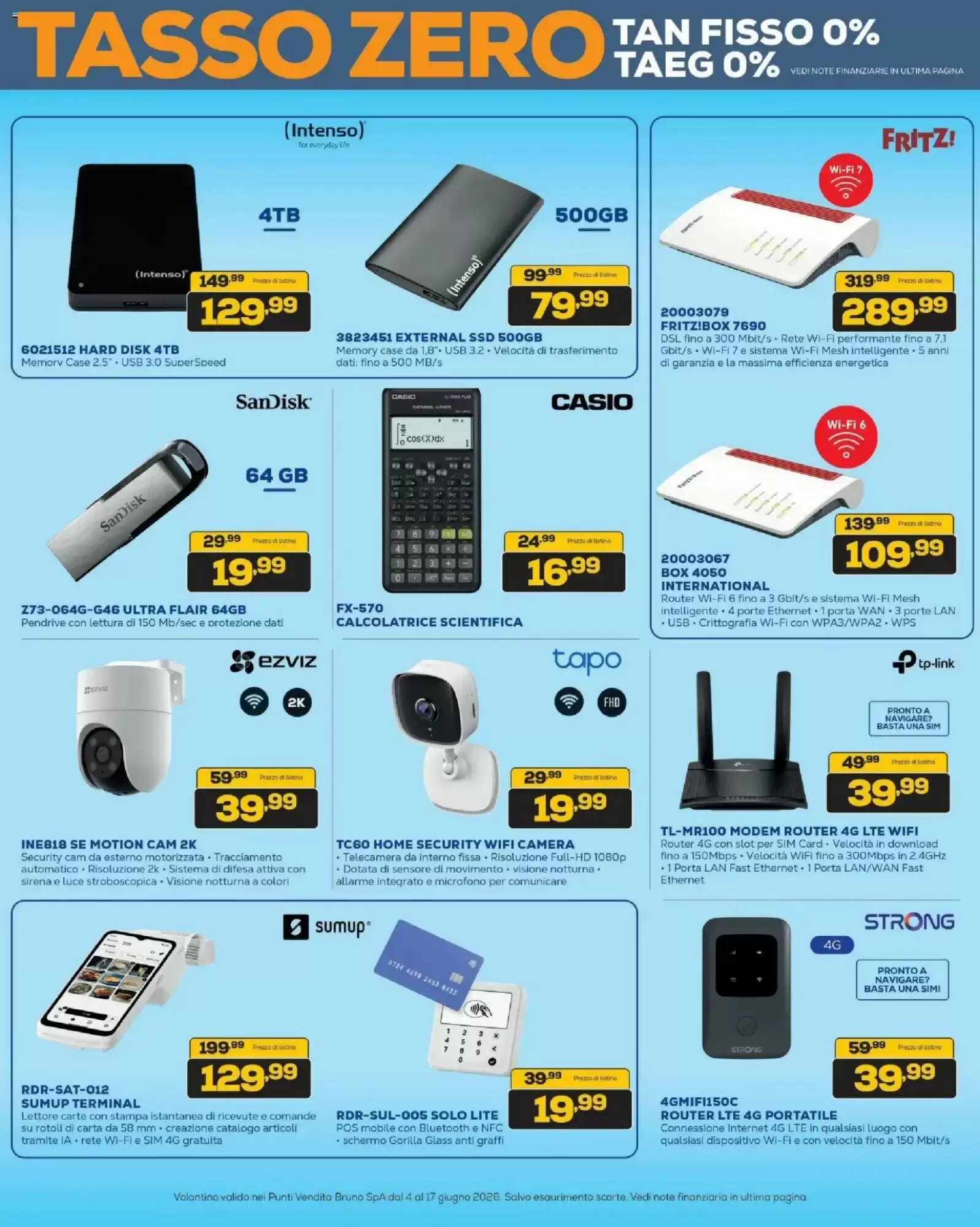 Volantino promozionale Euronics Bruno  valide dal 04/06/2026 - Pagina 22.