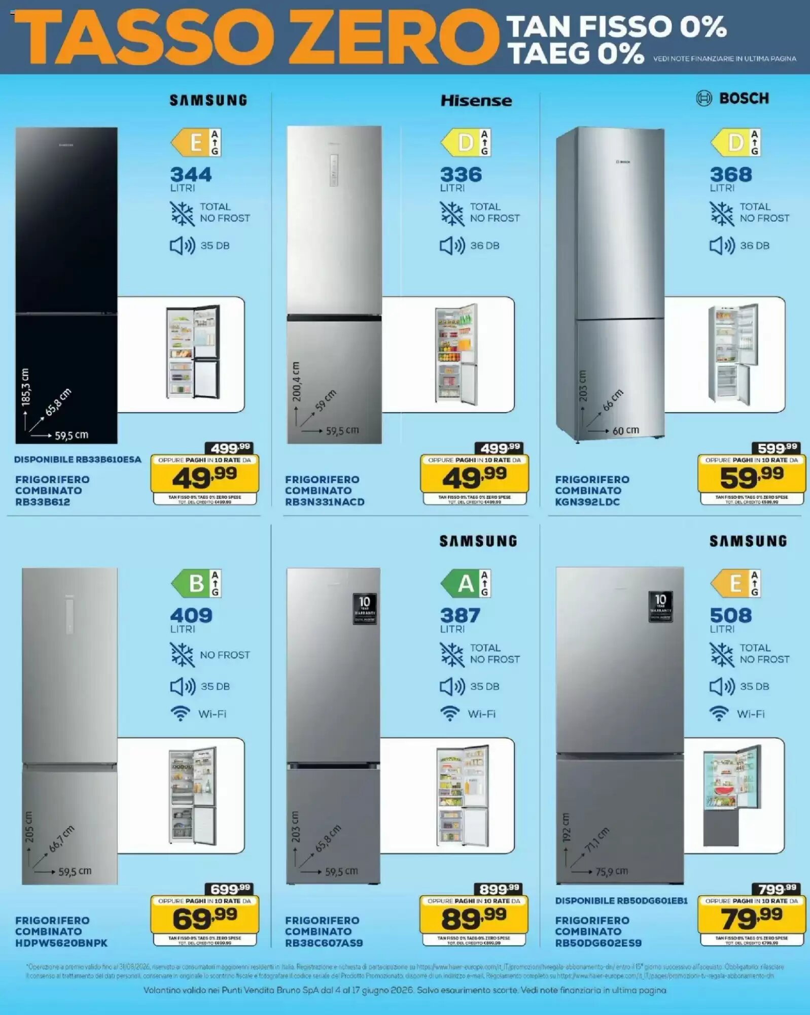 Volantino promozionale Euronics Bruno  valide dal 04/06/2026 - Pagina 29.