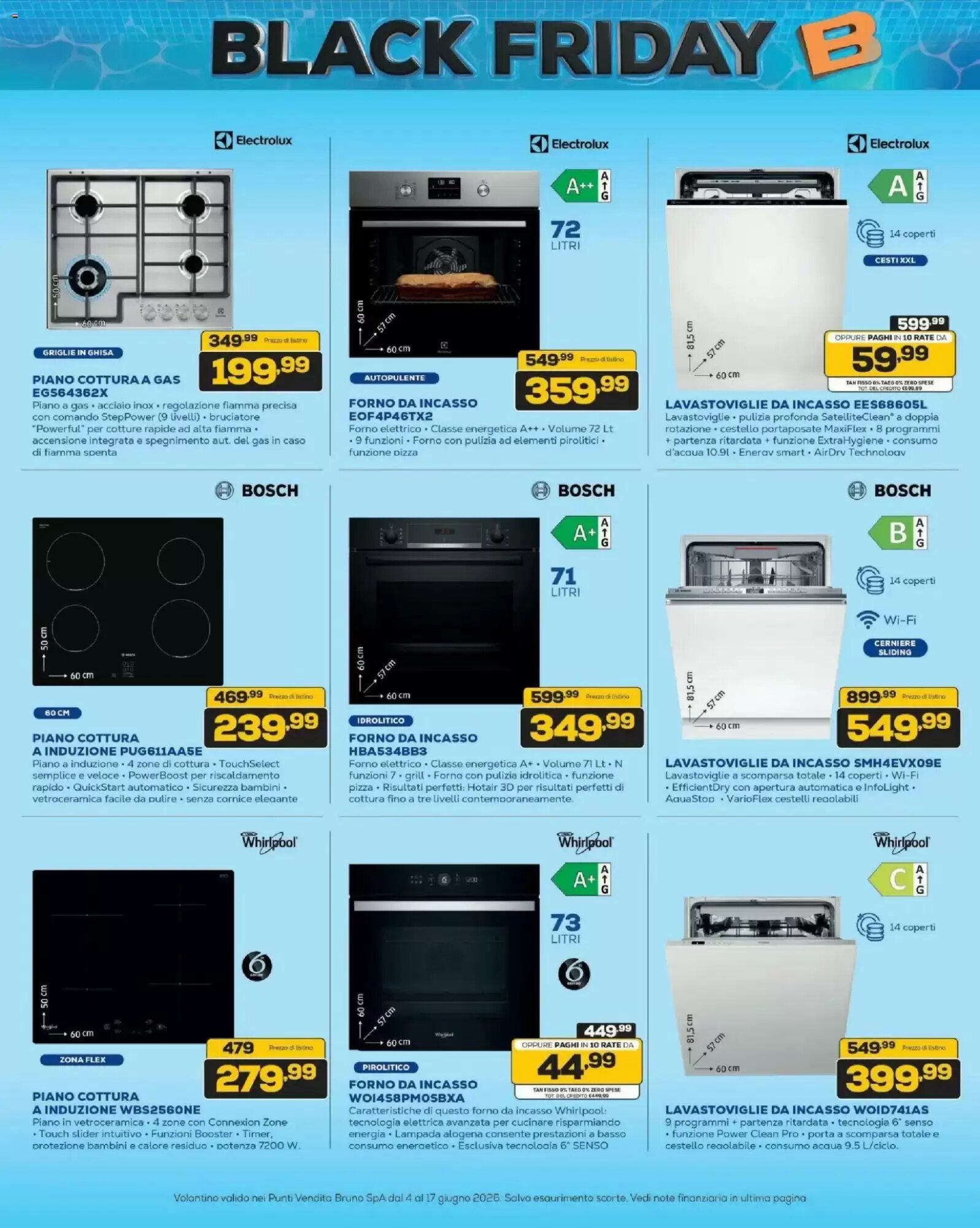 Volantino promozionale Euronics Bruno  valide dal 04/06/2026 - Pagina 34.