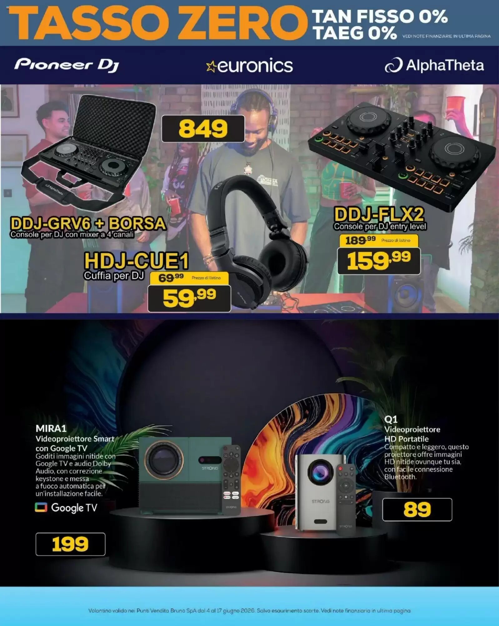 Volantino promozionale Euronics Bruno  valide dal 04/06/2026 - Pagina 37.