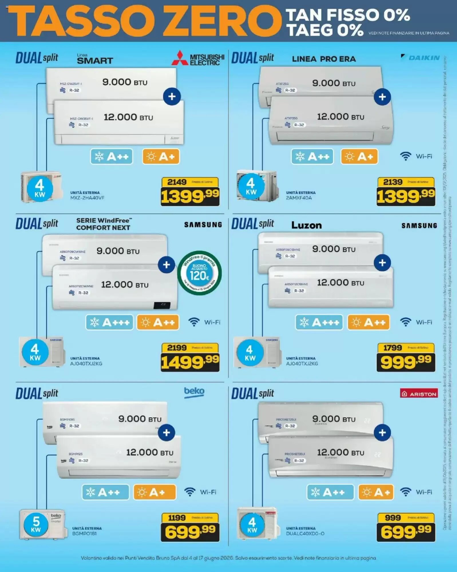 Volantino promozionale Euronics Bruno  valide dal 04/06/2026 - Pagina 4.