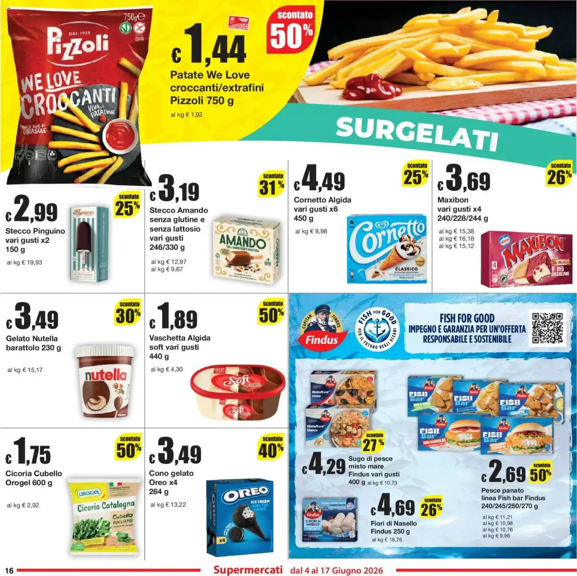 Volantino promozionale Sì con te  valide dal 04/06/2026 - Pagina 16.