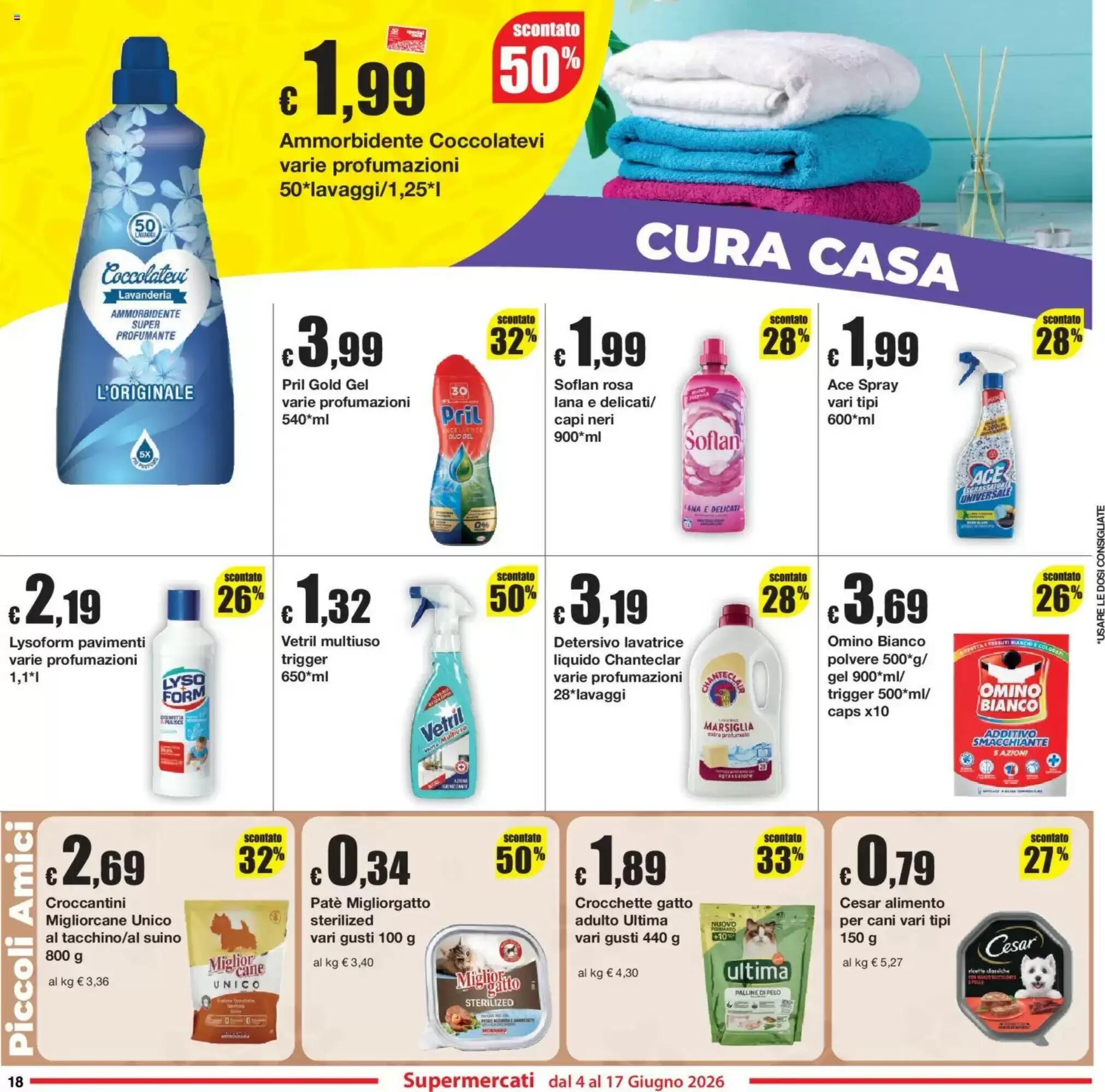 Volantino promozionale Sì con te  valide dal 04/06/2026 - Pagina 18.