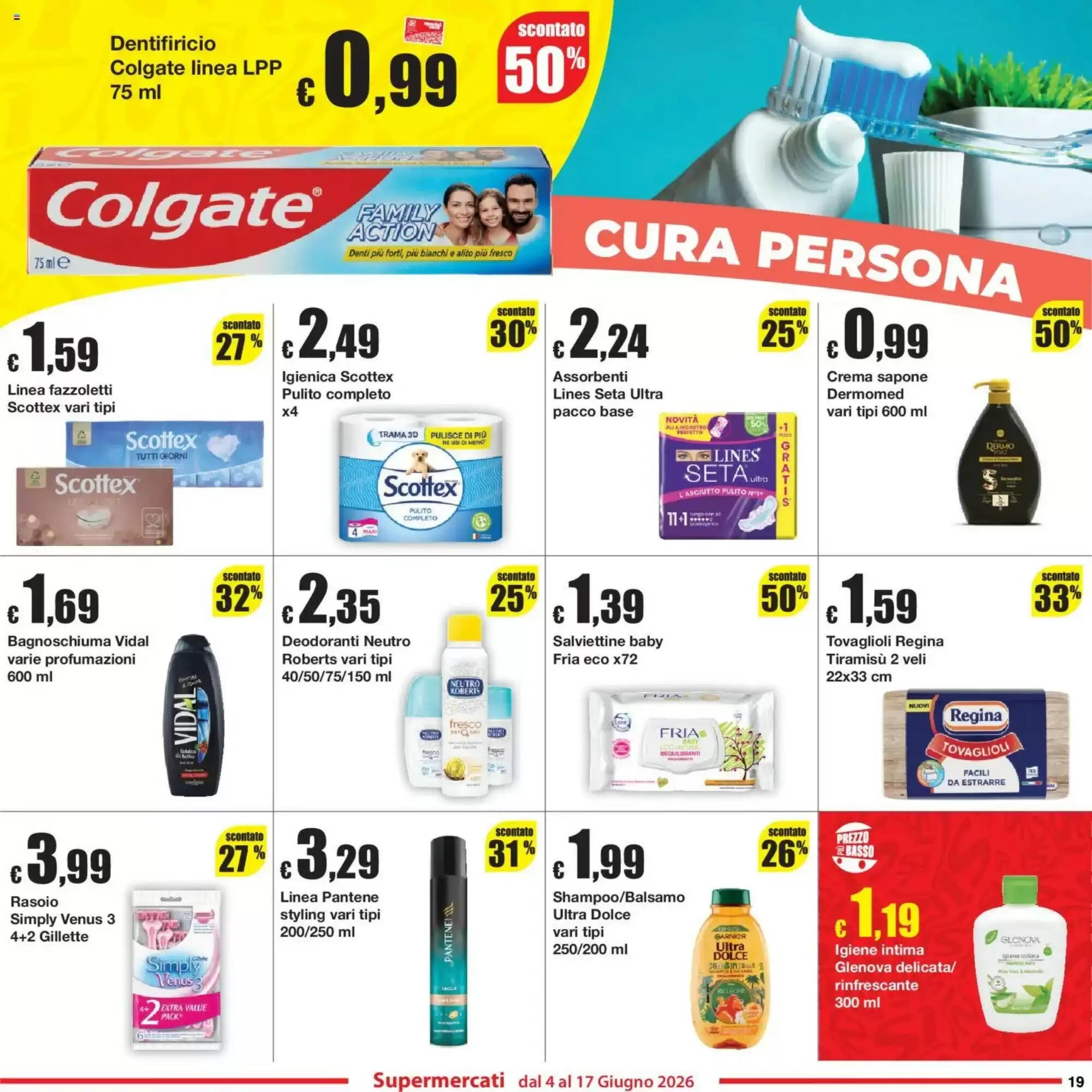 Volantino promozionale Sì con te  valide dal 04/06/2026 - Pagina 19.