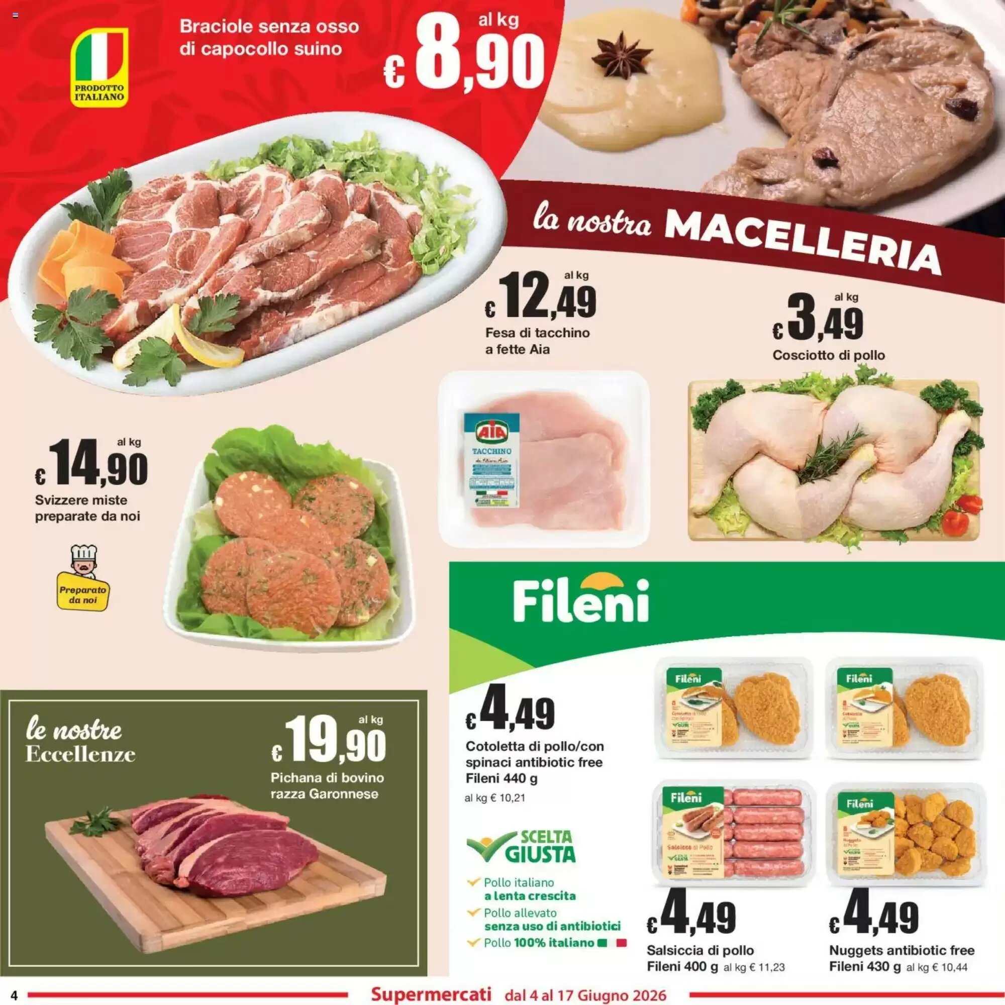 Volantino promozionale Sì con te  valide dal 04/06/2026 - Pagina 4.