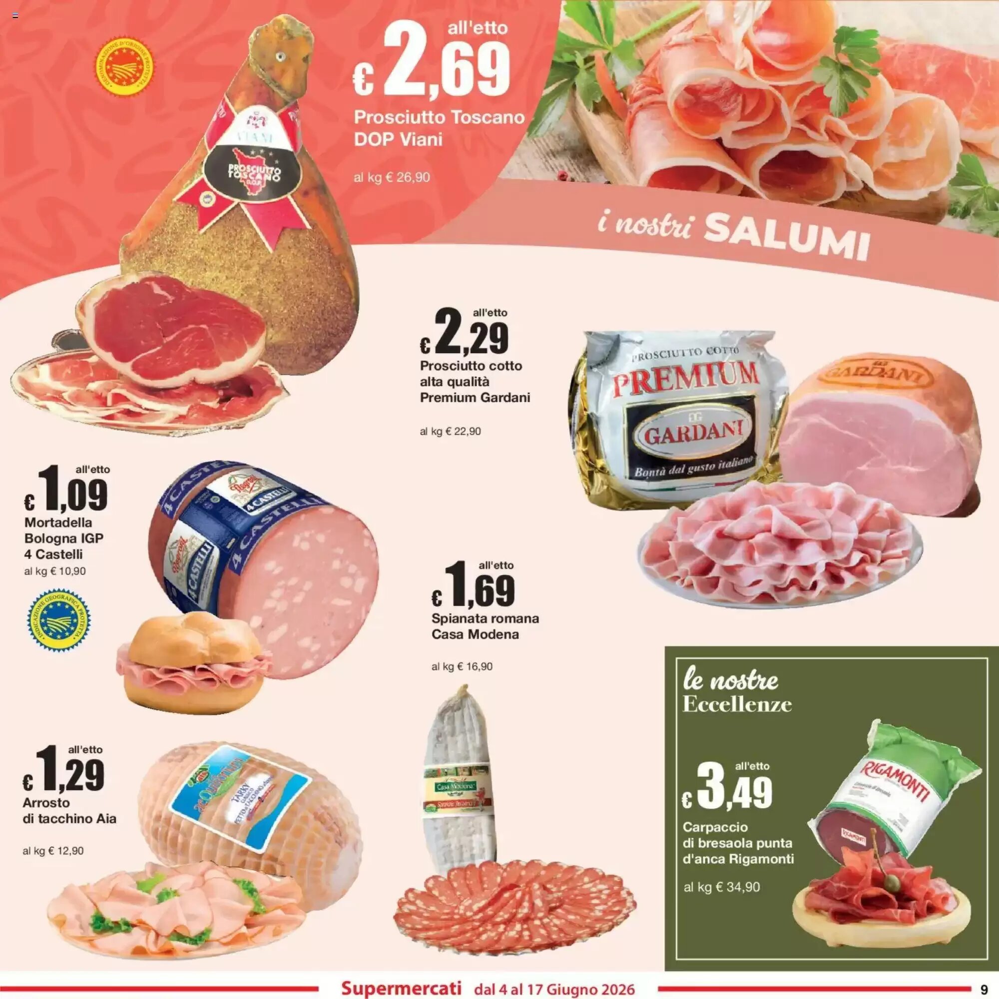 Volantino promozionale Sì con te  valide dal 04/06/2026 - Pagina 9.