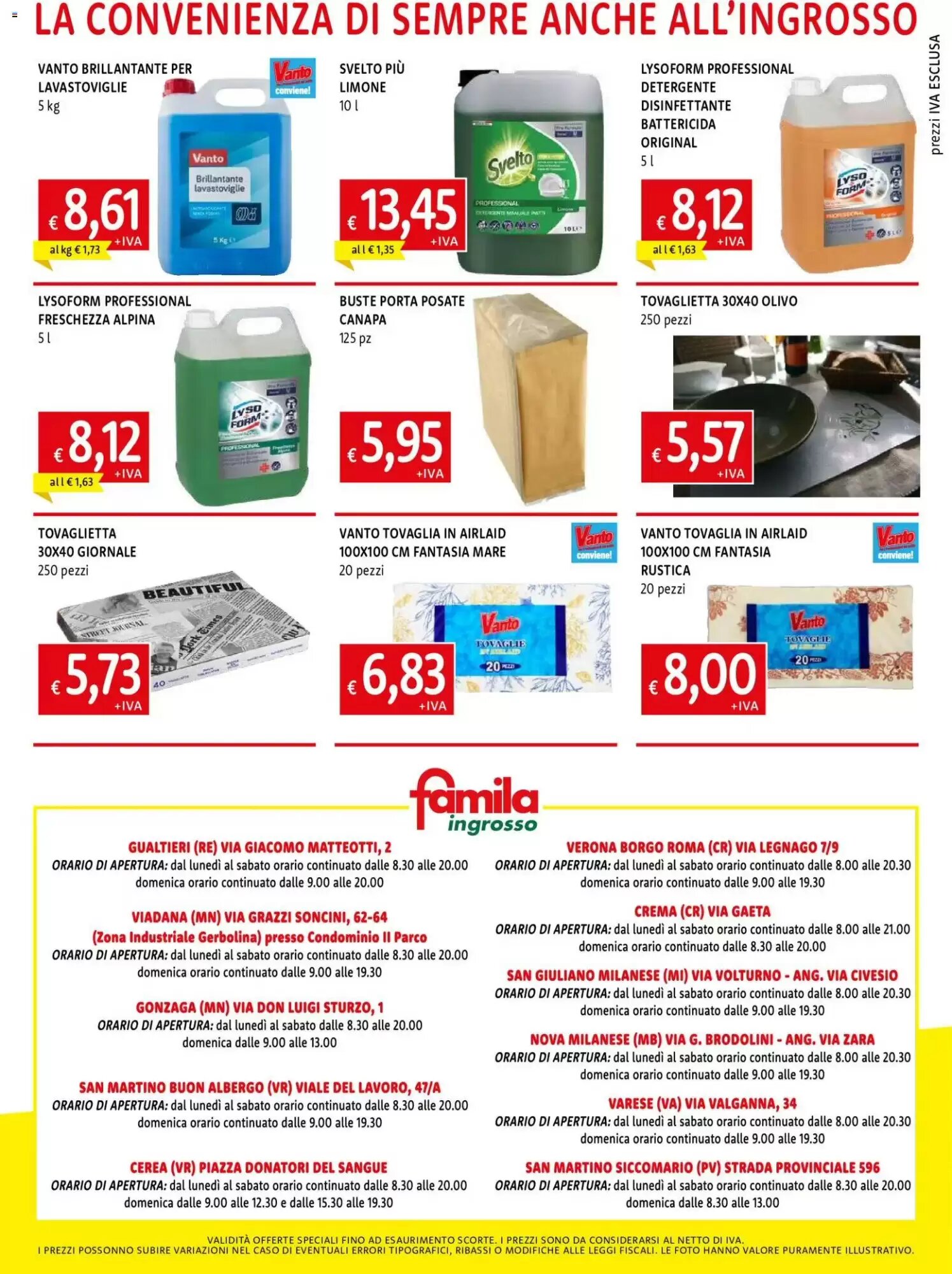 Volantino promozionale Famila  valide dal 04/06/2026 - Pagina 8.
