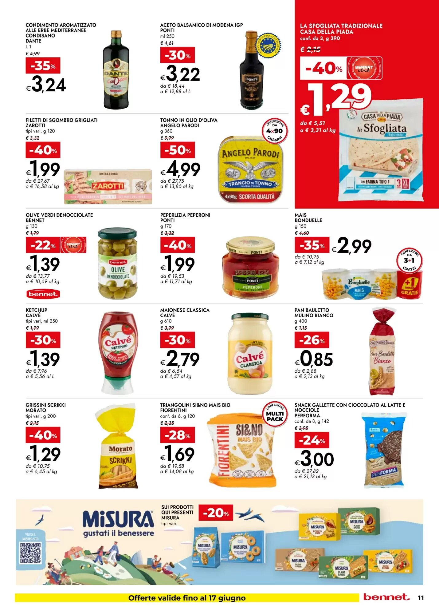 Volantino promozionale Bennet  valide dal 04/06/2026 - Pagina 11.