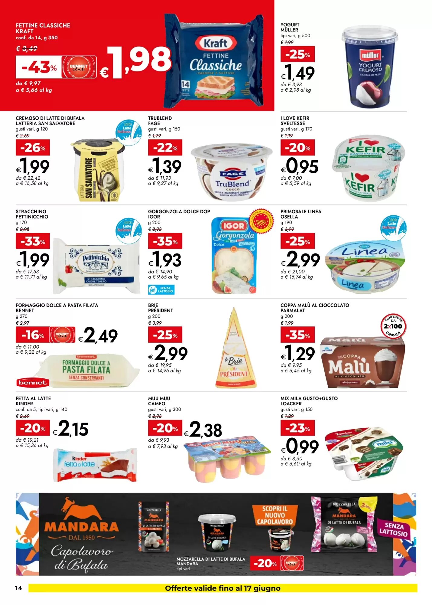Volantino promozionale Bennet  valide dal 04/06/2026 - Pagina 14.