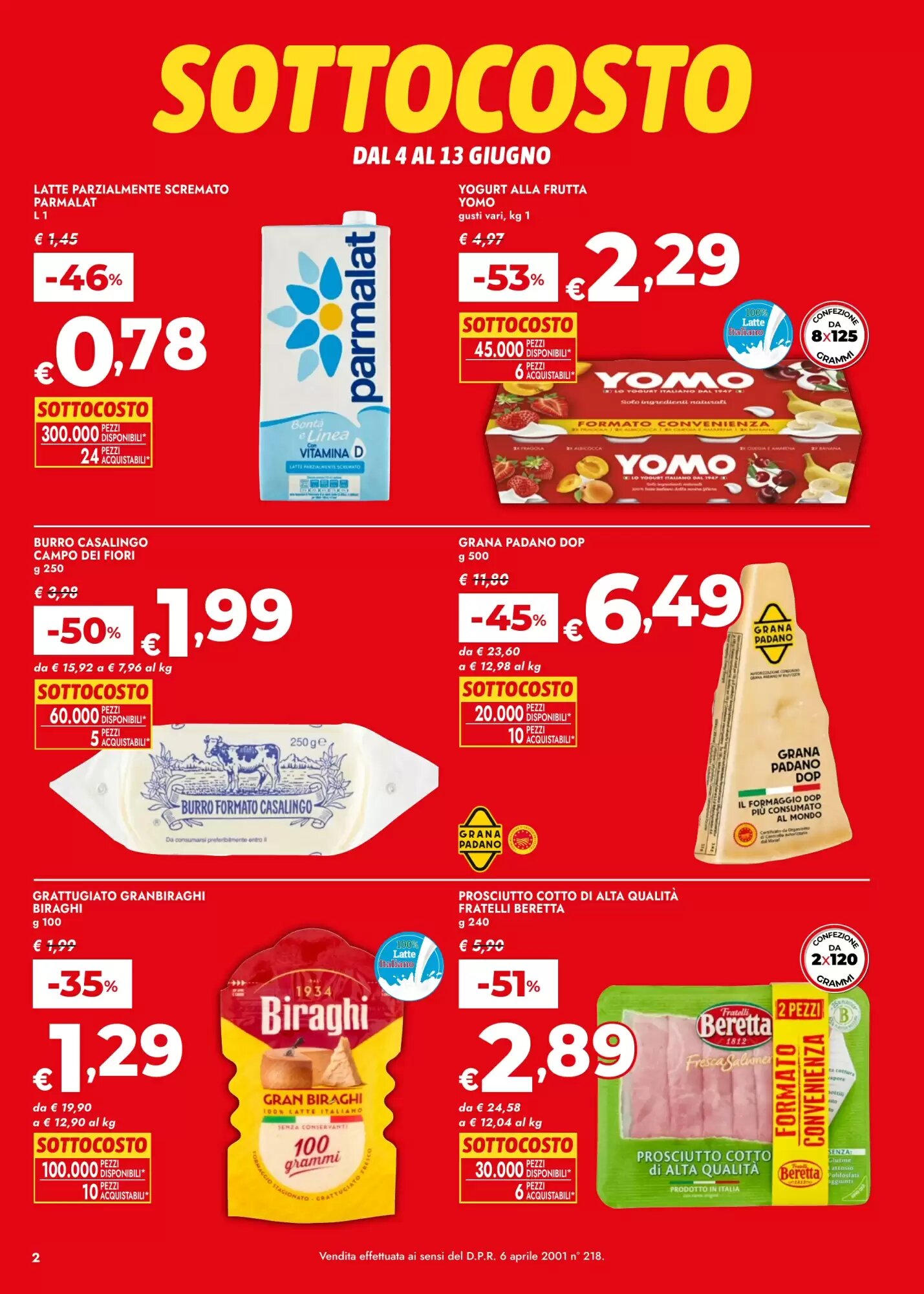 Volantino promozionale Bennet  valide dal 04/06/2026 - Pagina 2.
