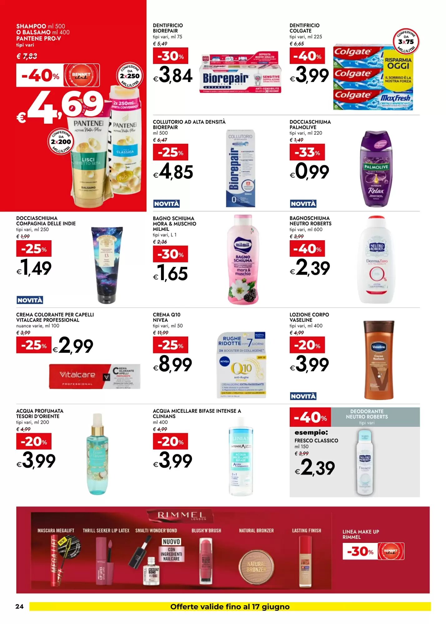 Volantino promozionale Bennet  valide dal 04/06/2026 - Pagina 24.